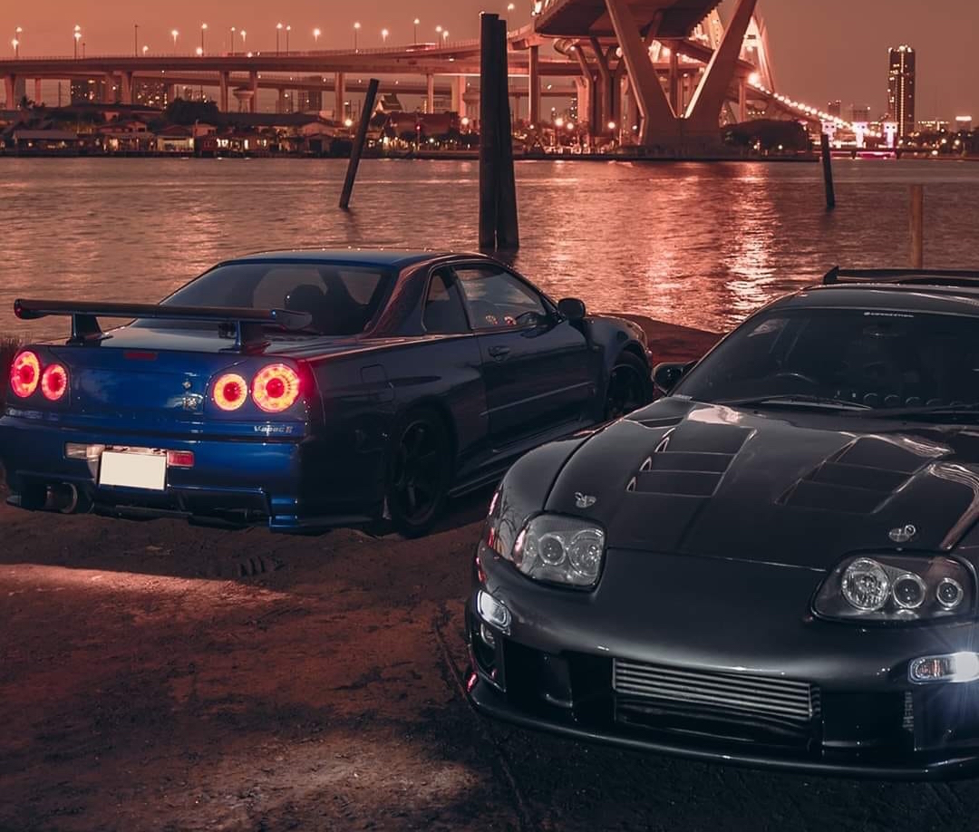 R34 And Supra Wallpapers