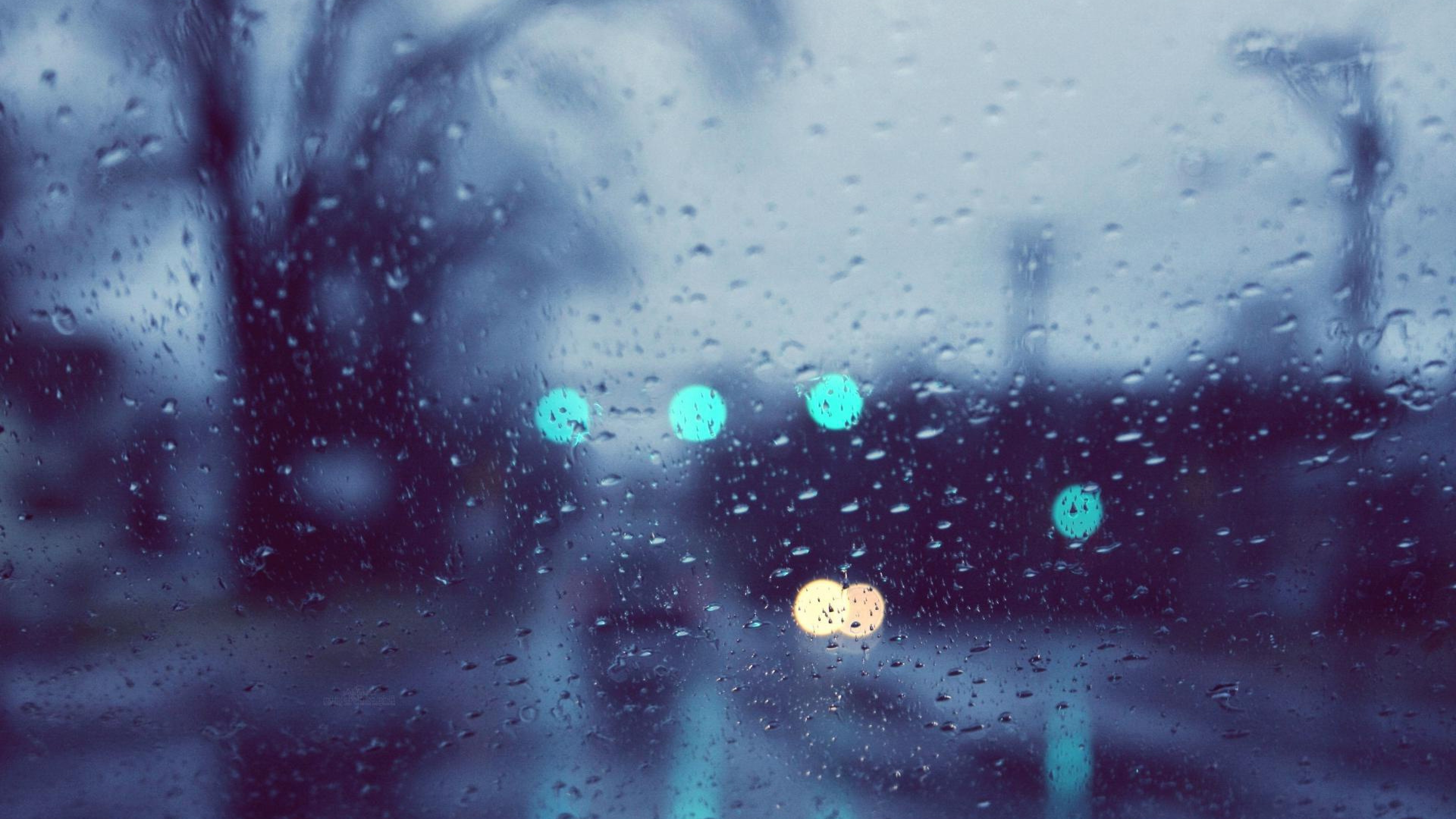 Rain Glass Wallpapers