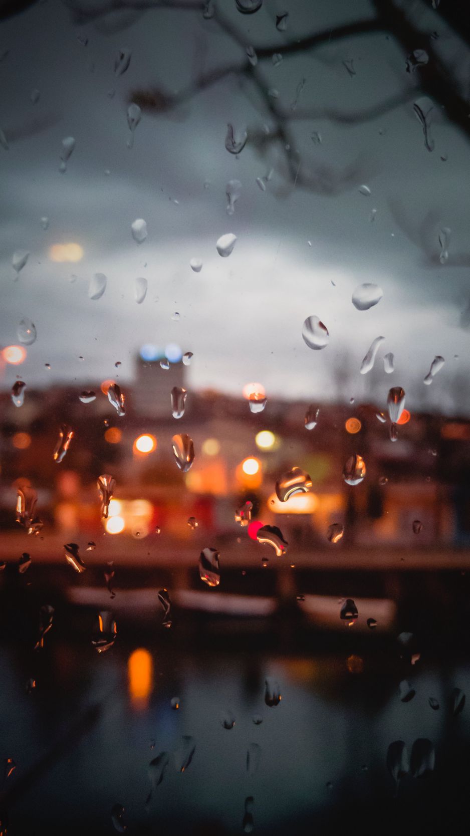 Rain Glass Wallpapers