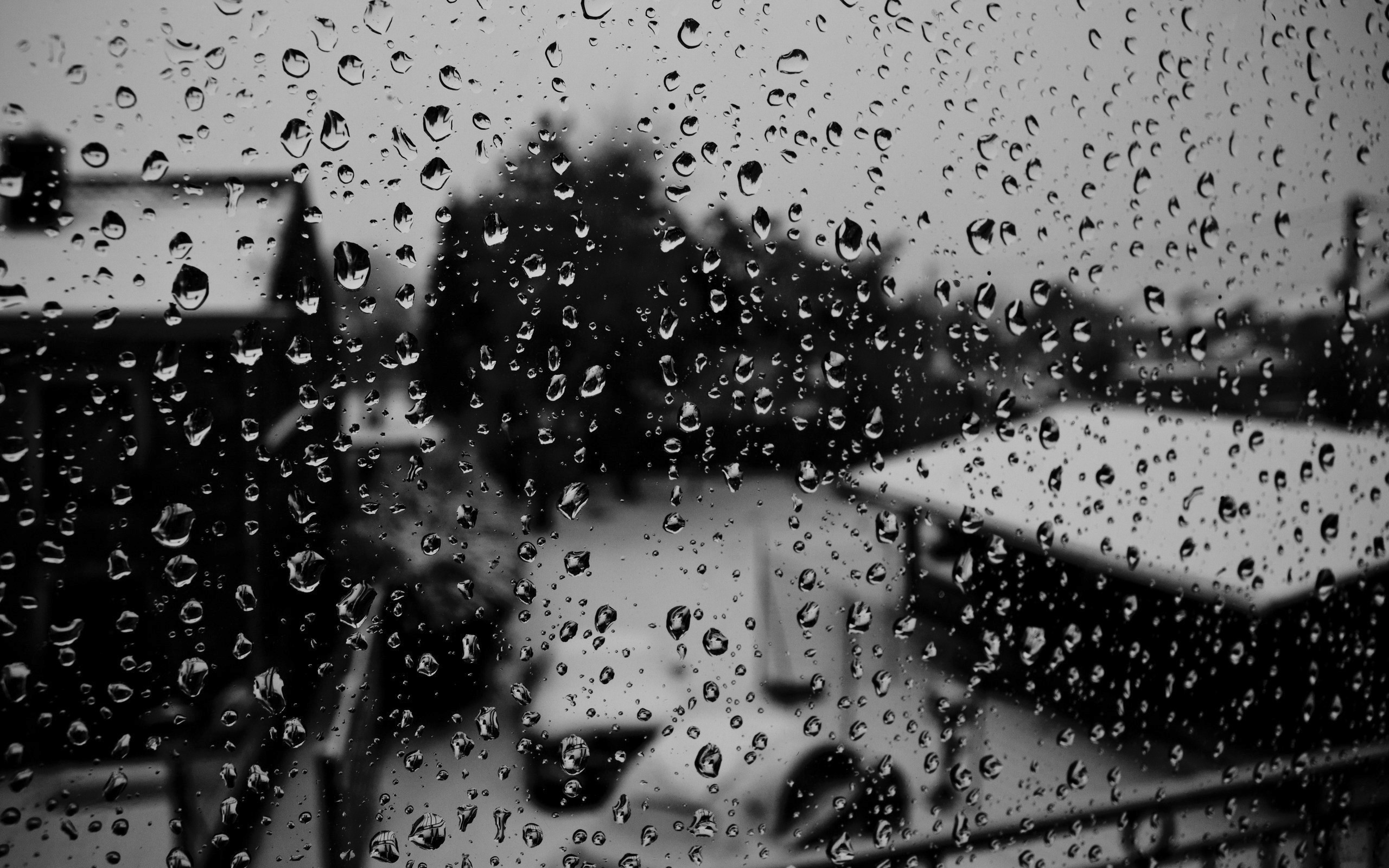 Rain Glass Wallpapers