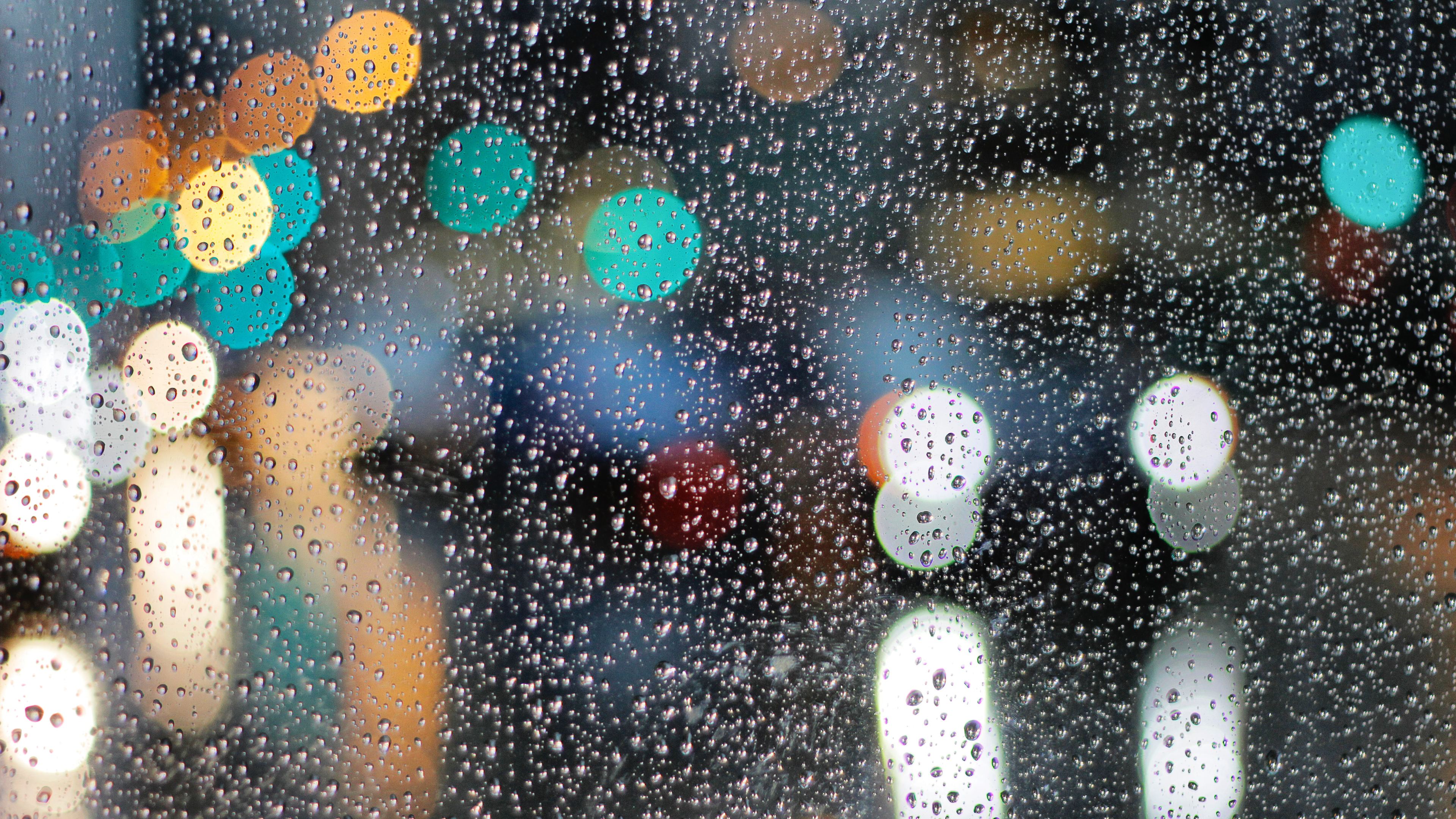 Rain Glass Wallpapers