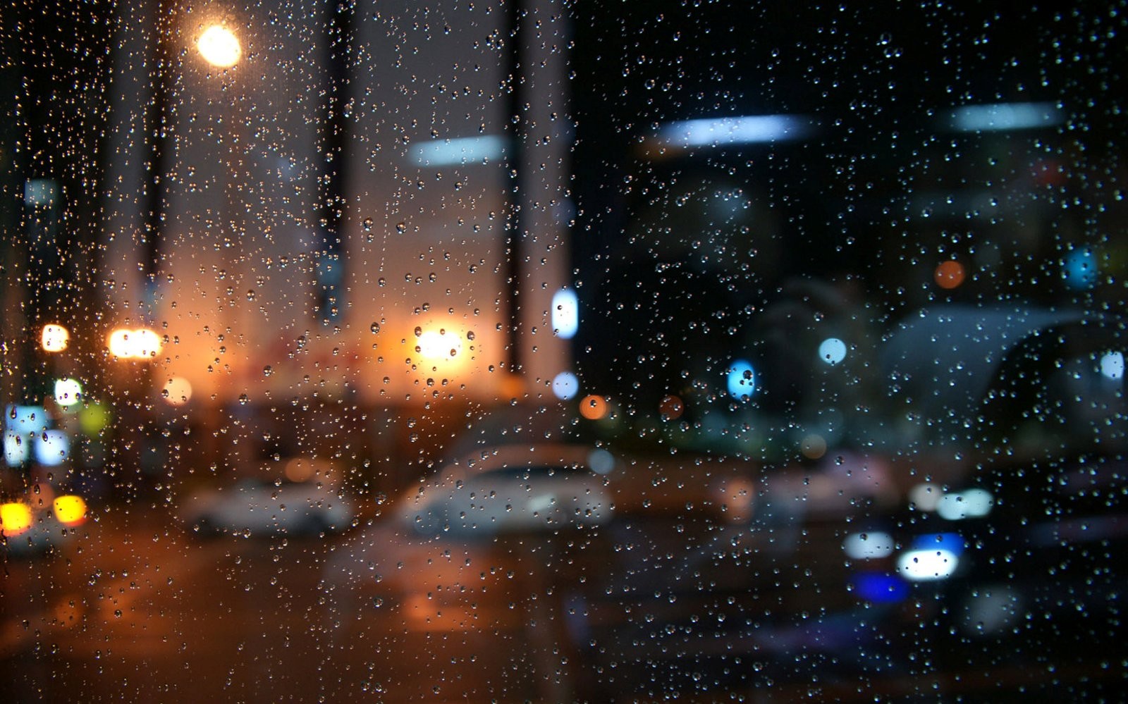 Rain Glass Wallpapers