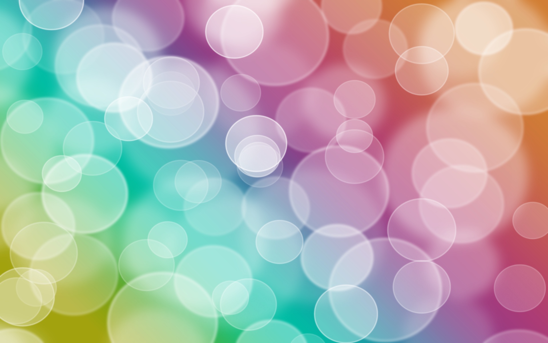 Rainbow Bubble Wallpapers