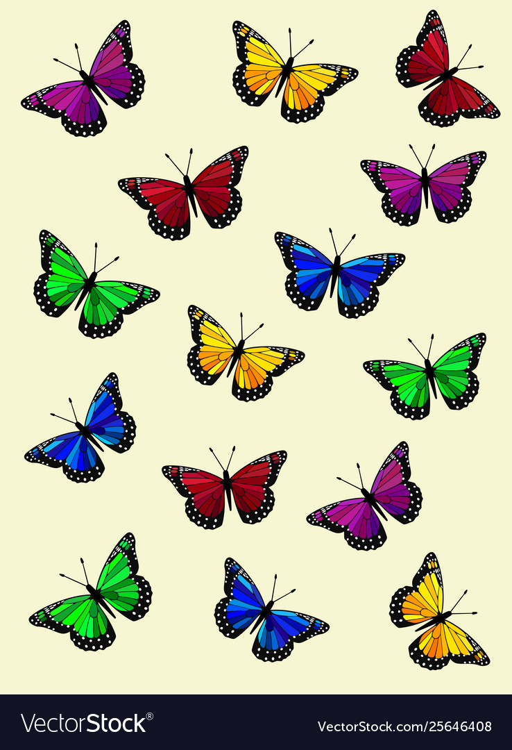 Rainbow Butterfly Wallpapers