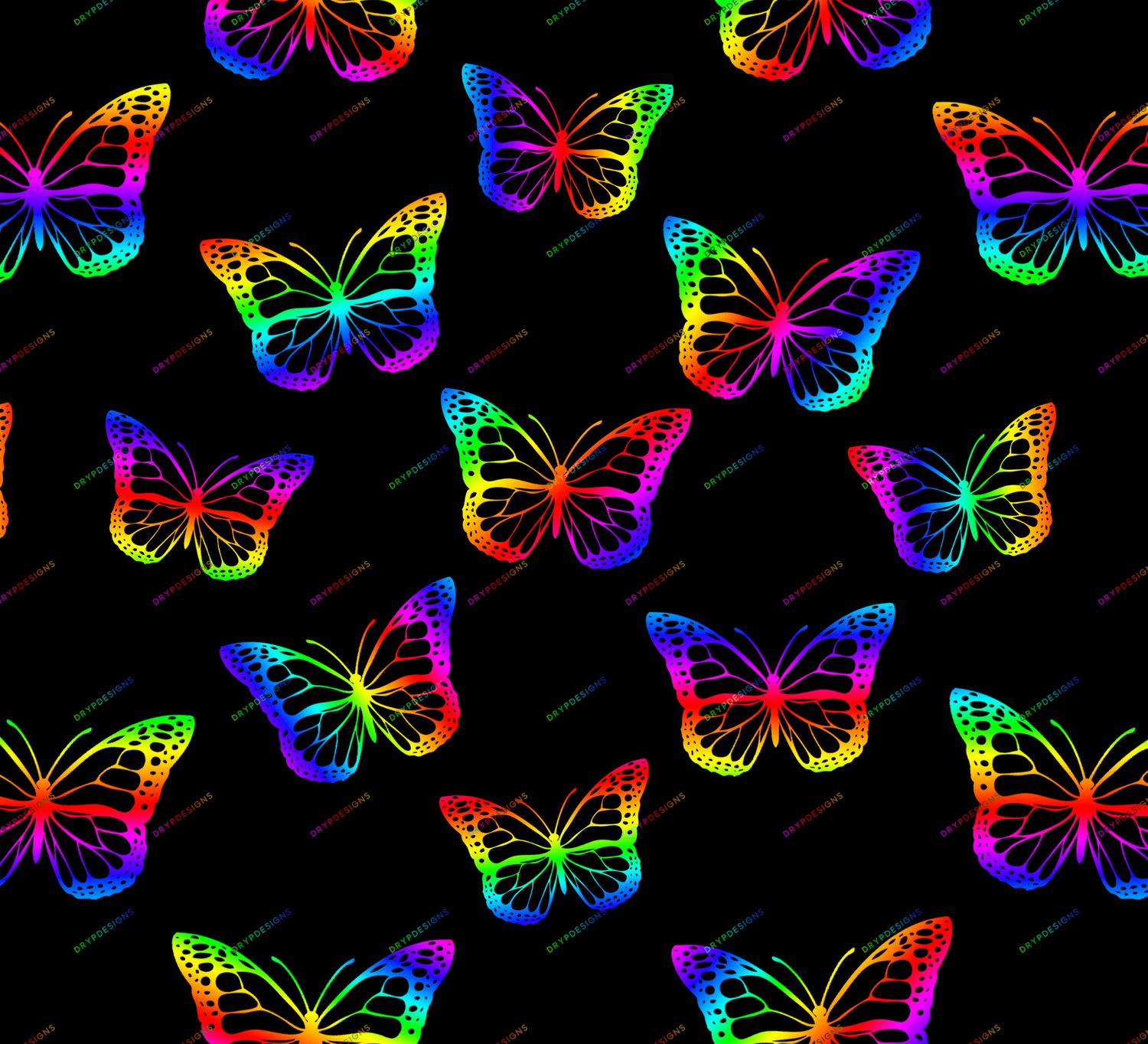 Rainbow Butterfly Wallpapers