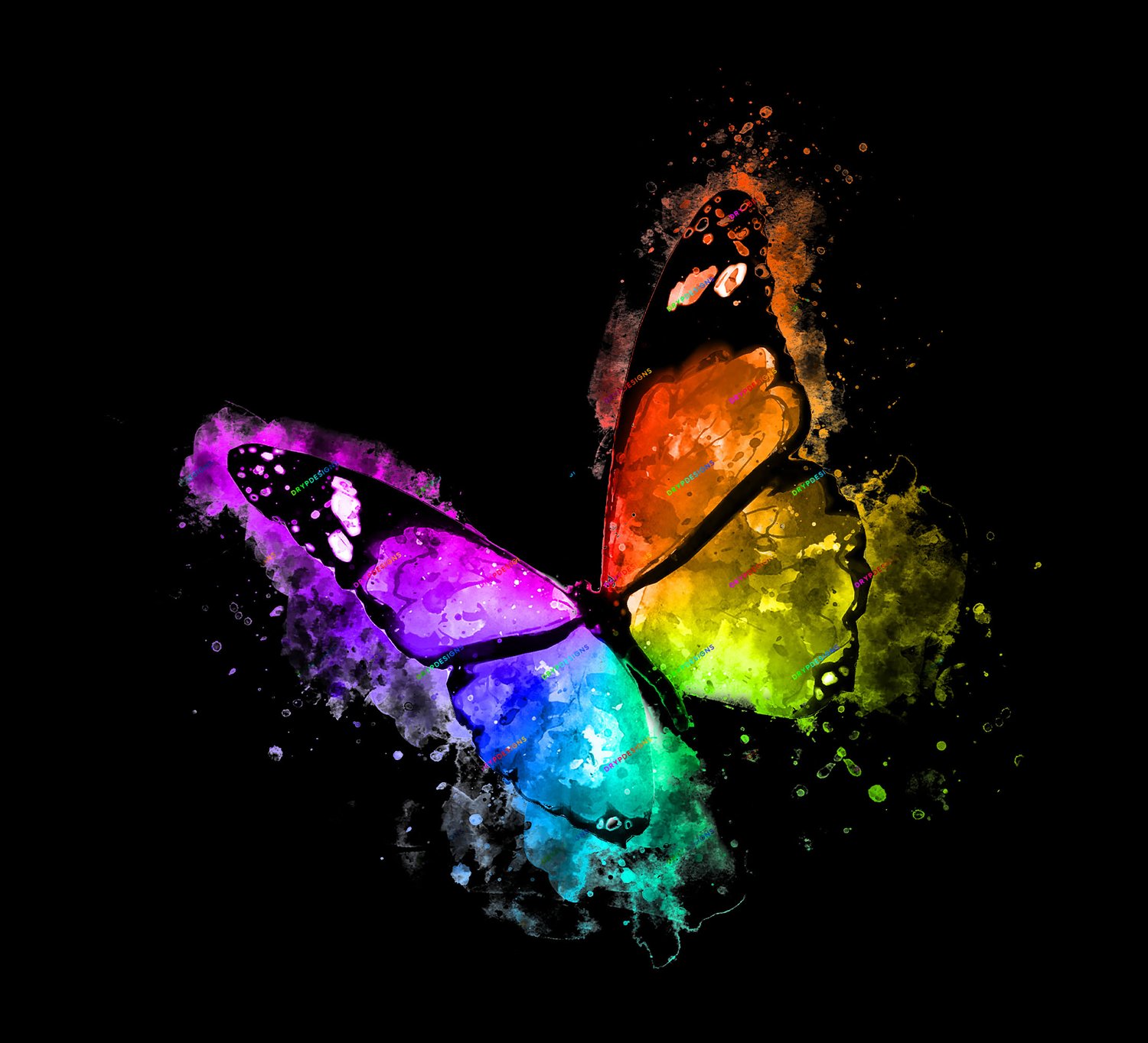 Rainbow Butterfly Wallpapers