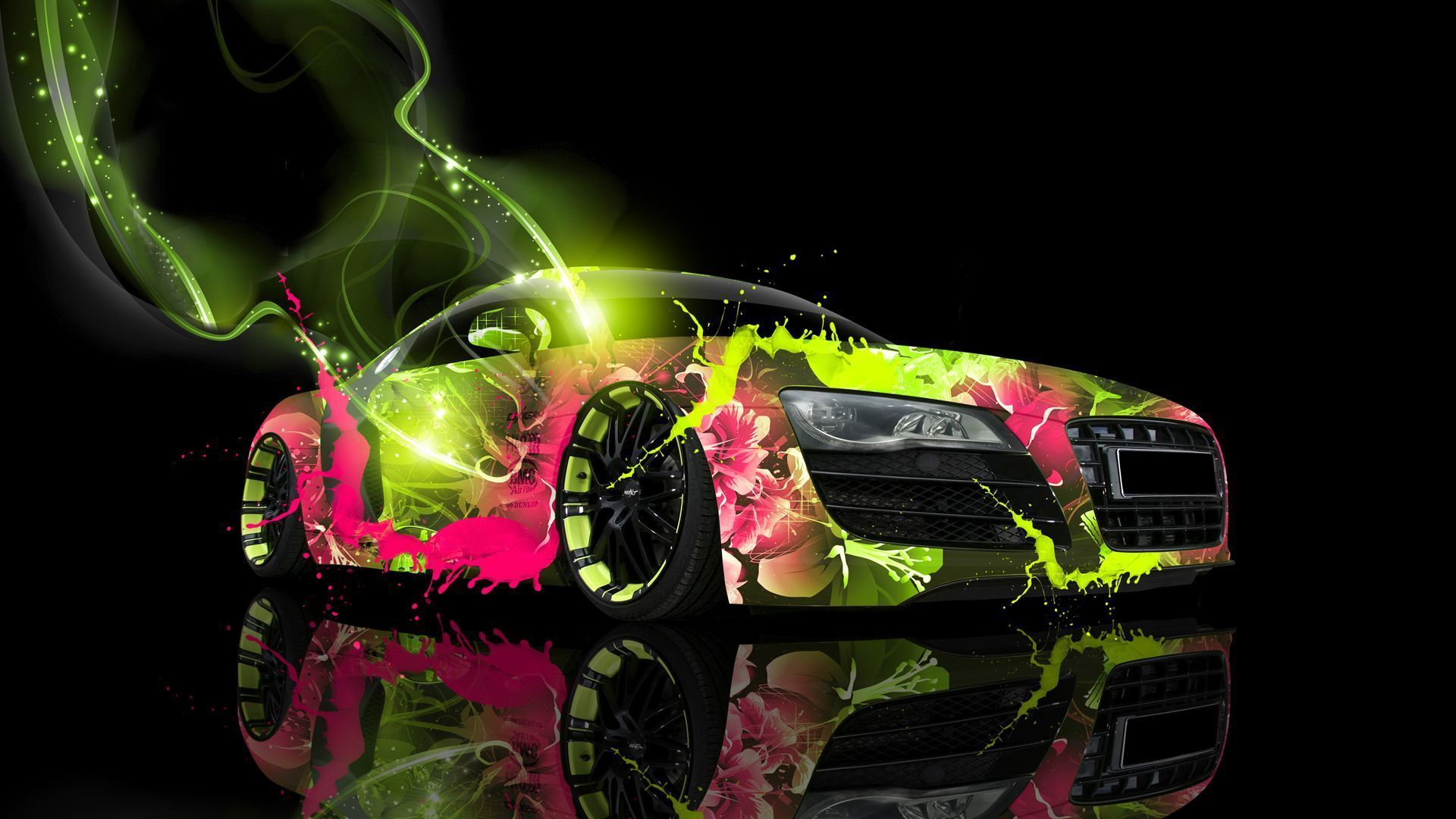 Rainbow Cars Wallpapers