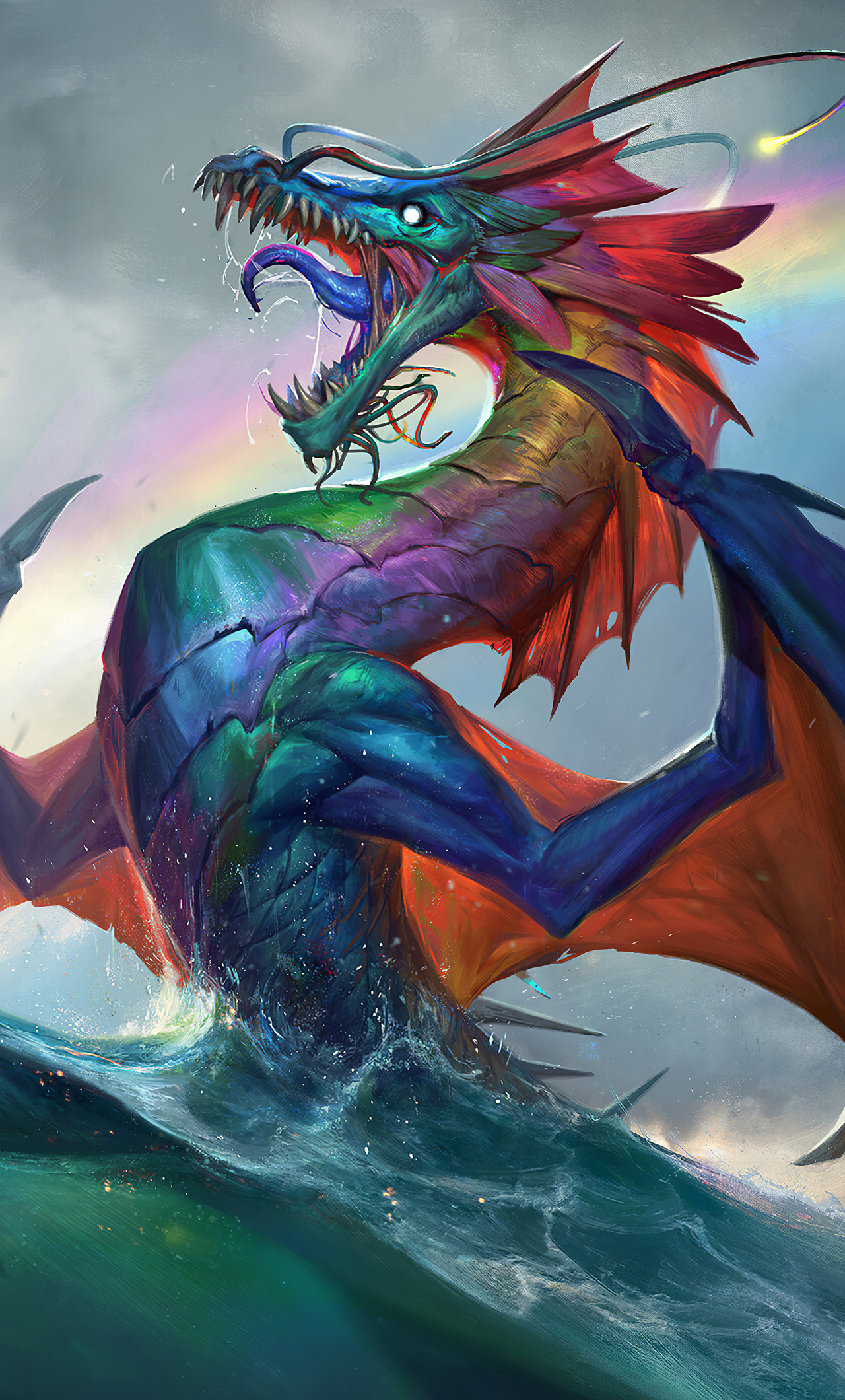 Rainbow Dragon Wallpapers