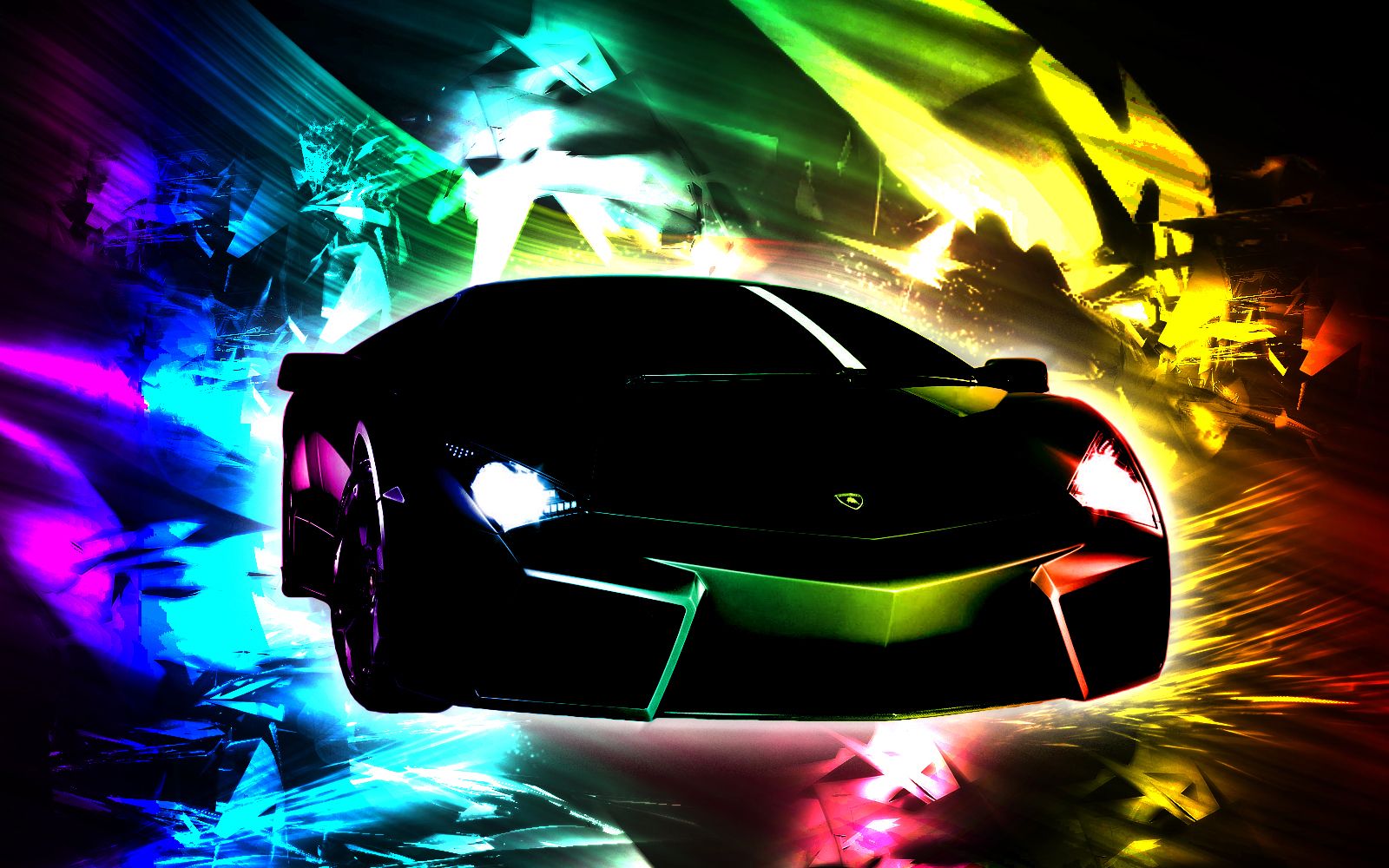 Rainbow Lamborghini Wallpapers