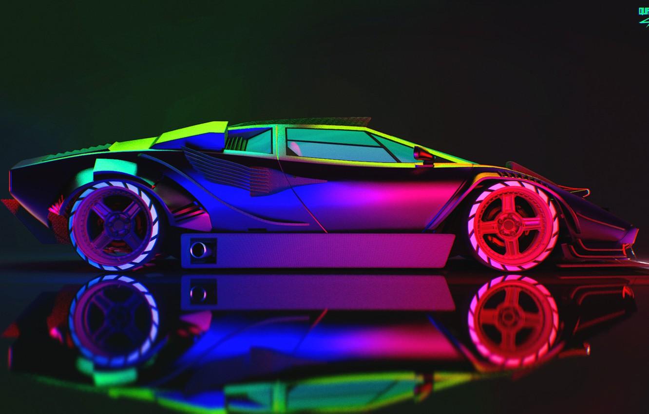 Rainbow Lamborghini Wallpapers