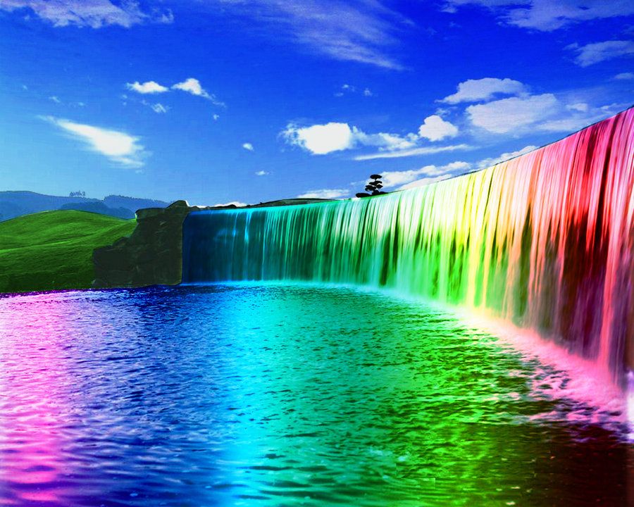 Rainbow Water Wallpapers