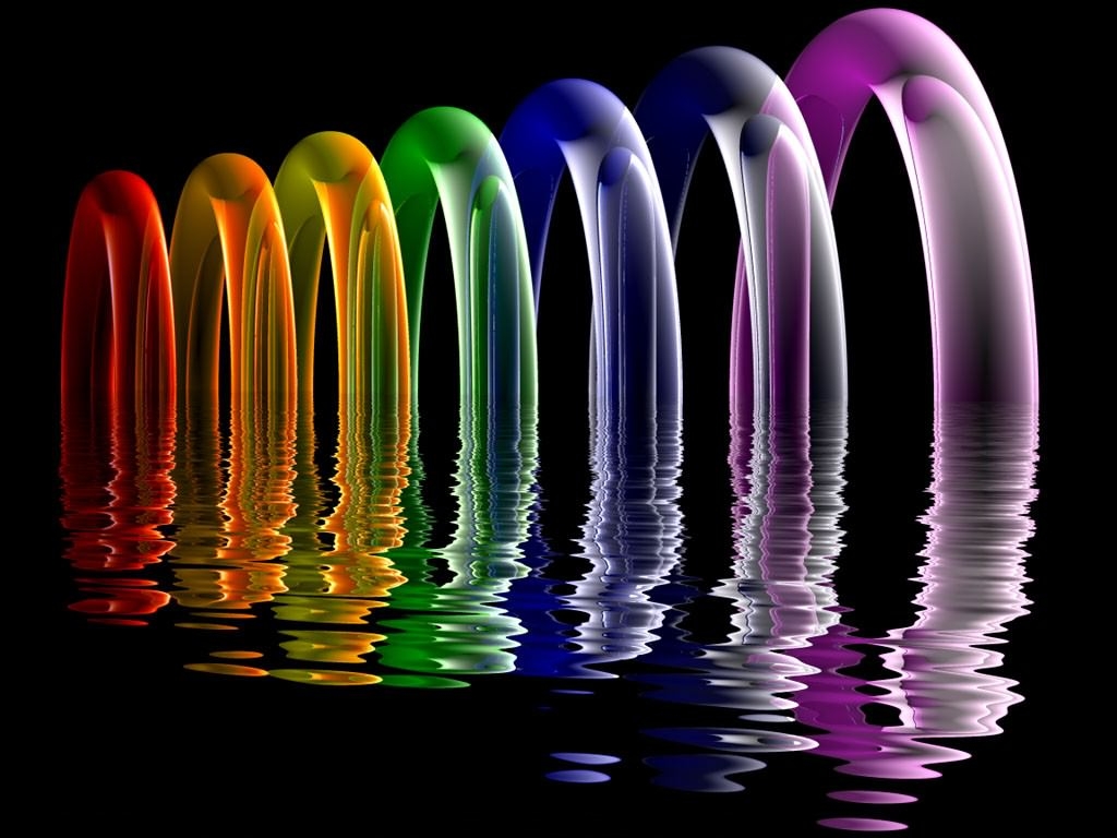 Rainbow Water Wallpapers