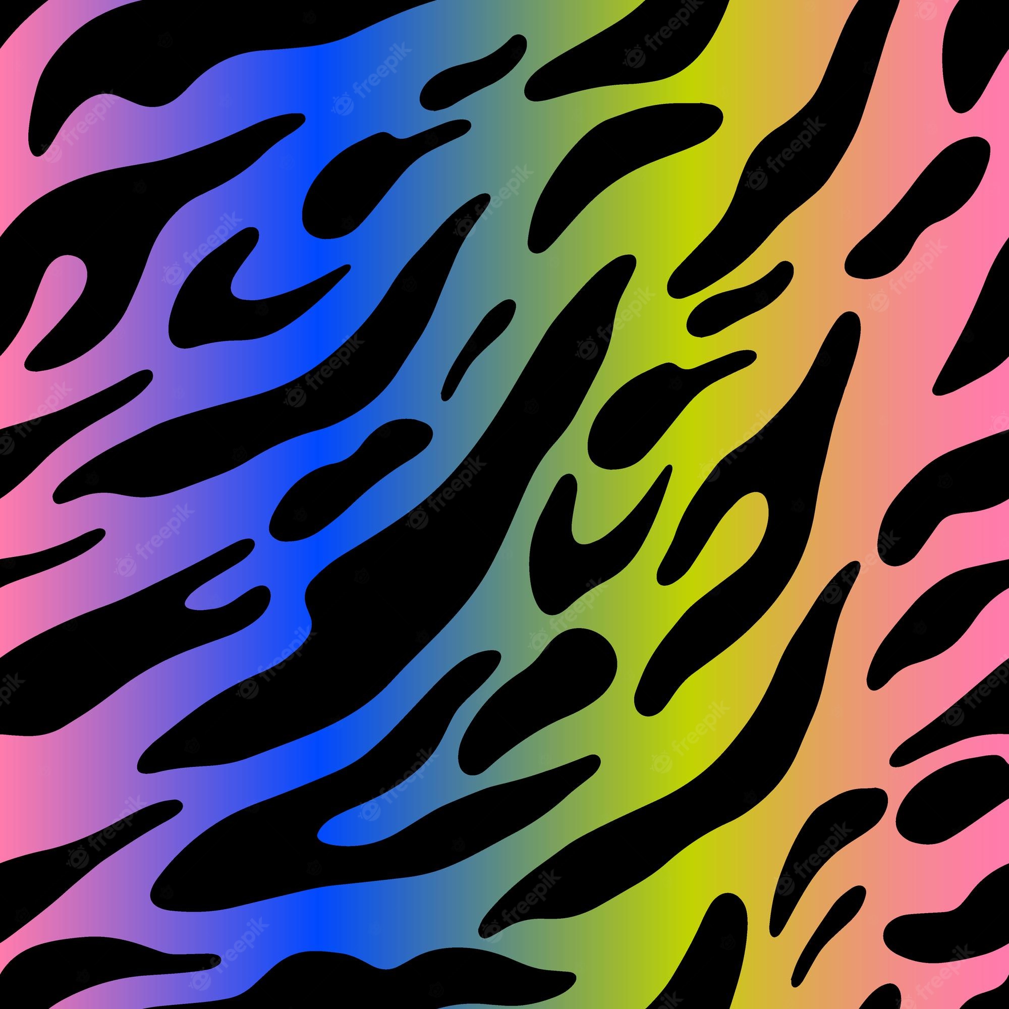 Rainbow Zebra Wallpapers