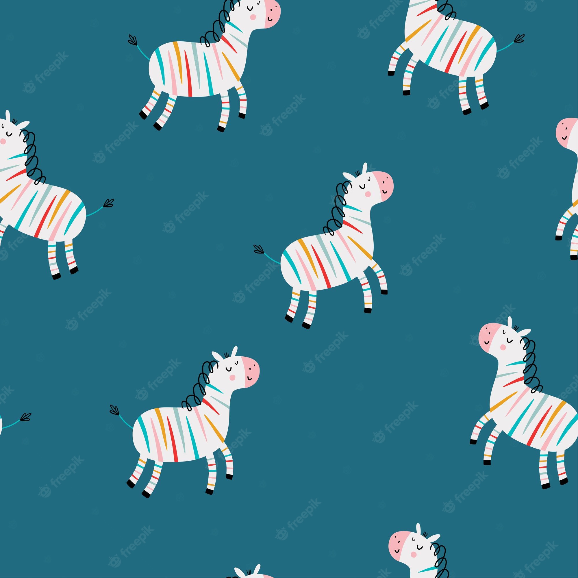 Rainbow Zebra Wallpapers