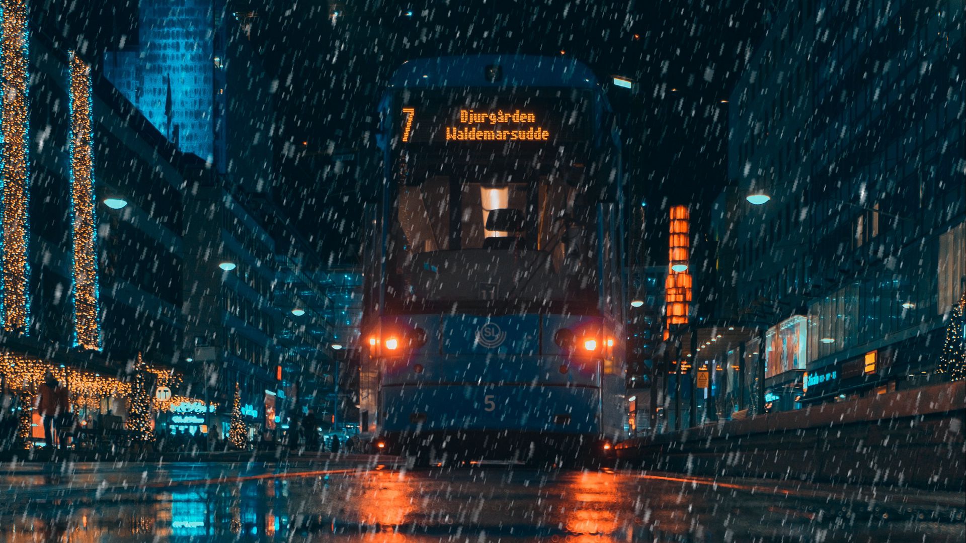 Raining City Wallpapers