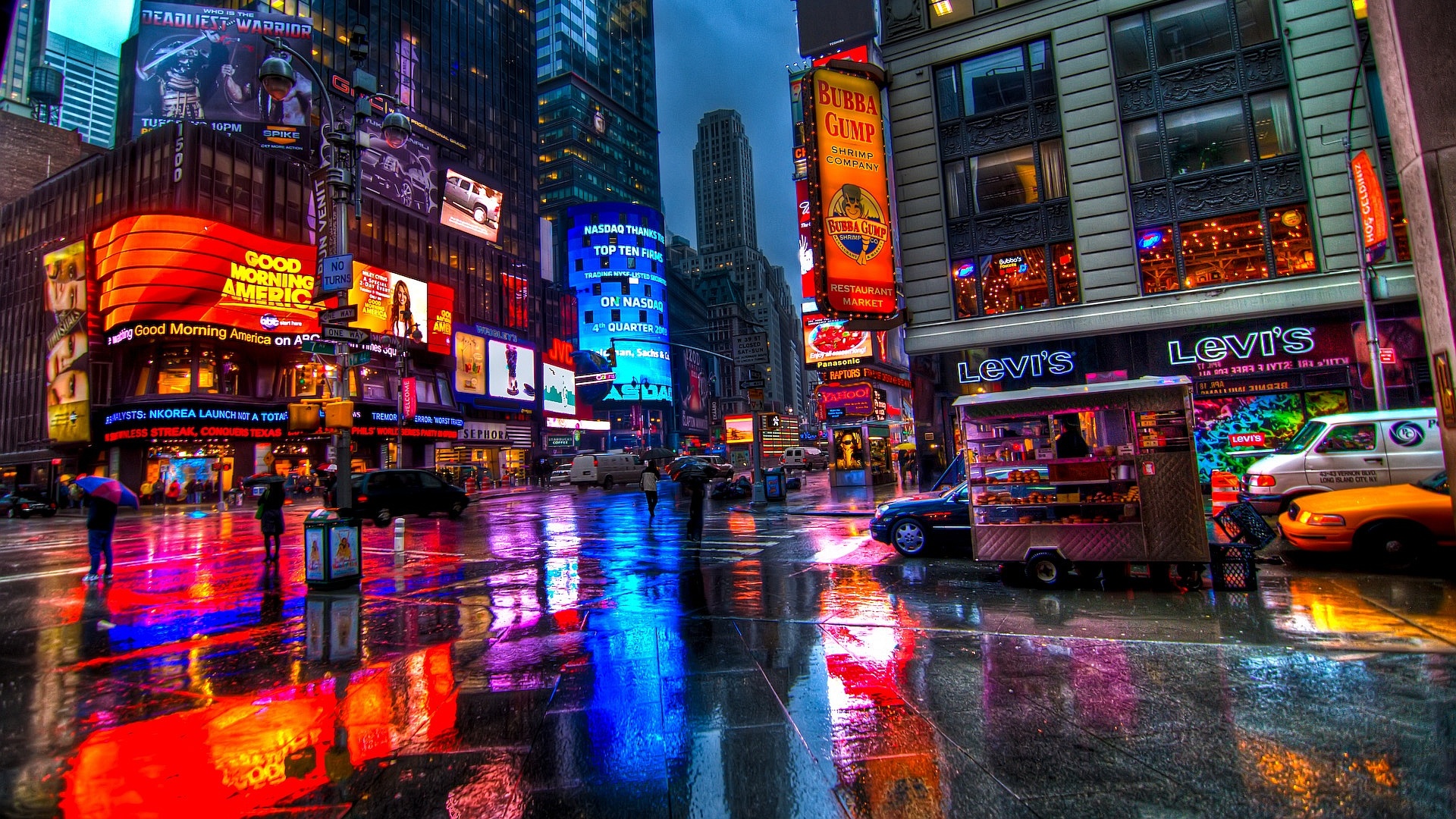 Raining City Wallpapers