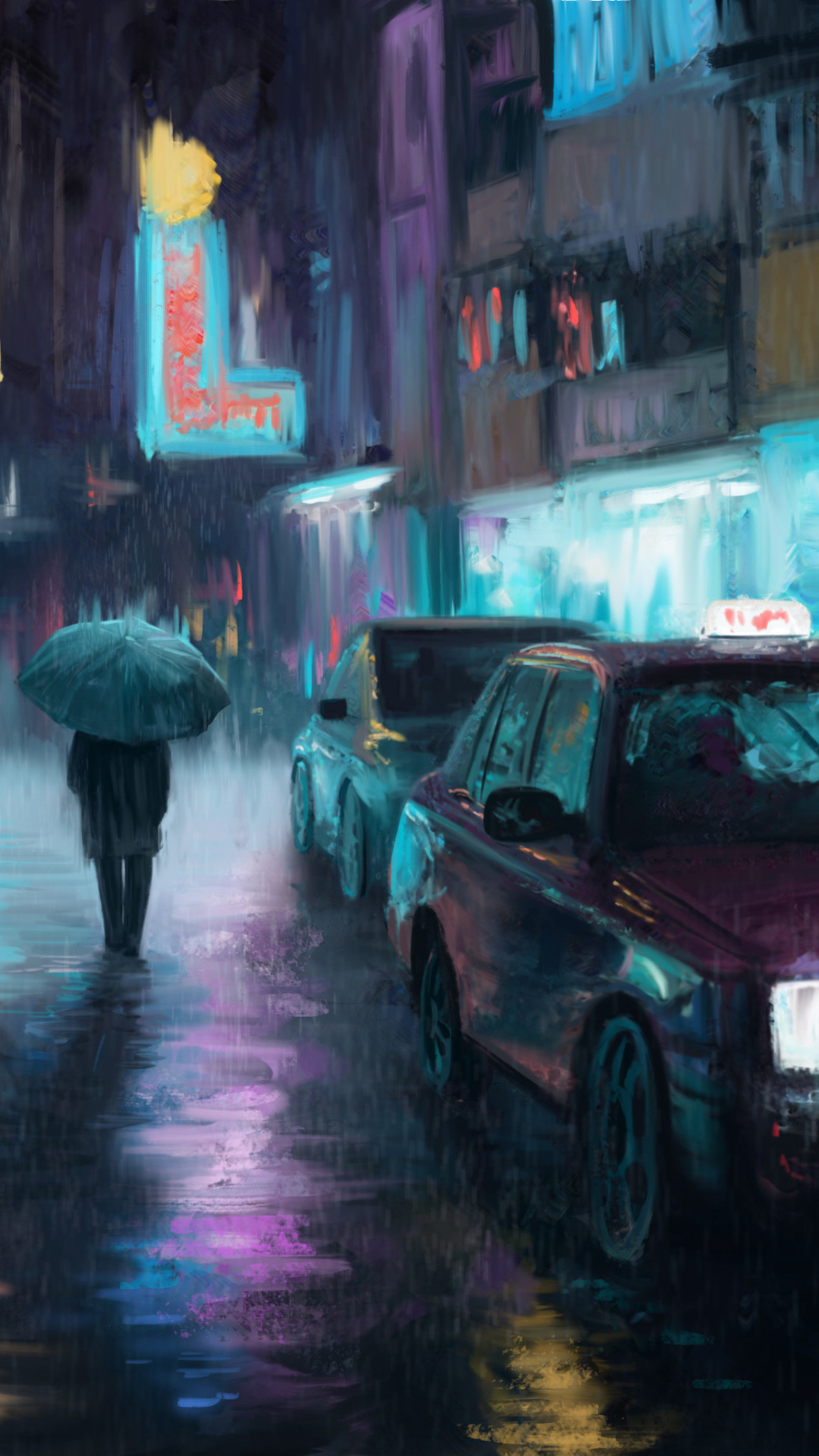 Raining City Wallpapers