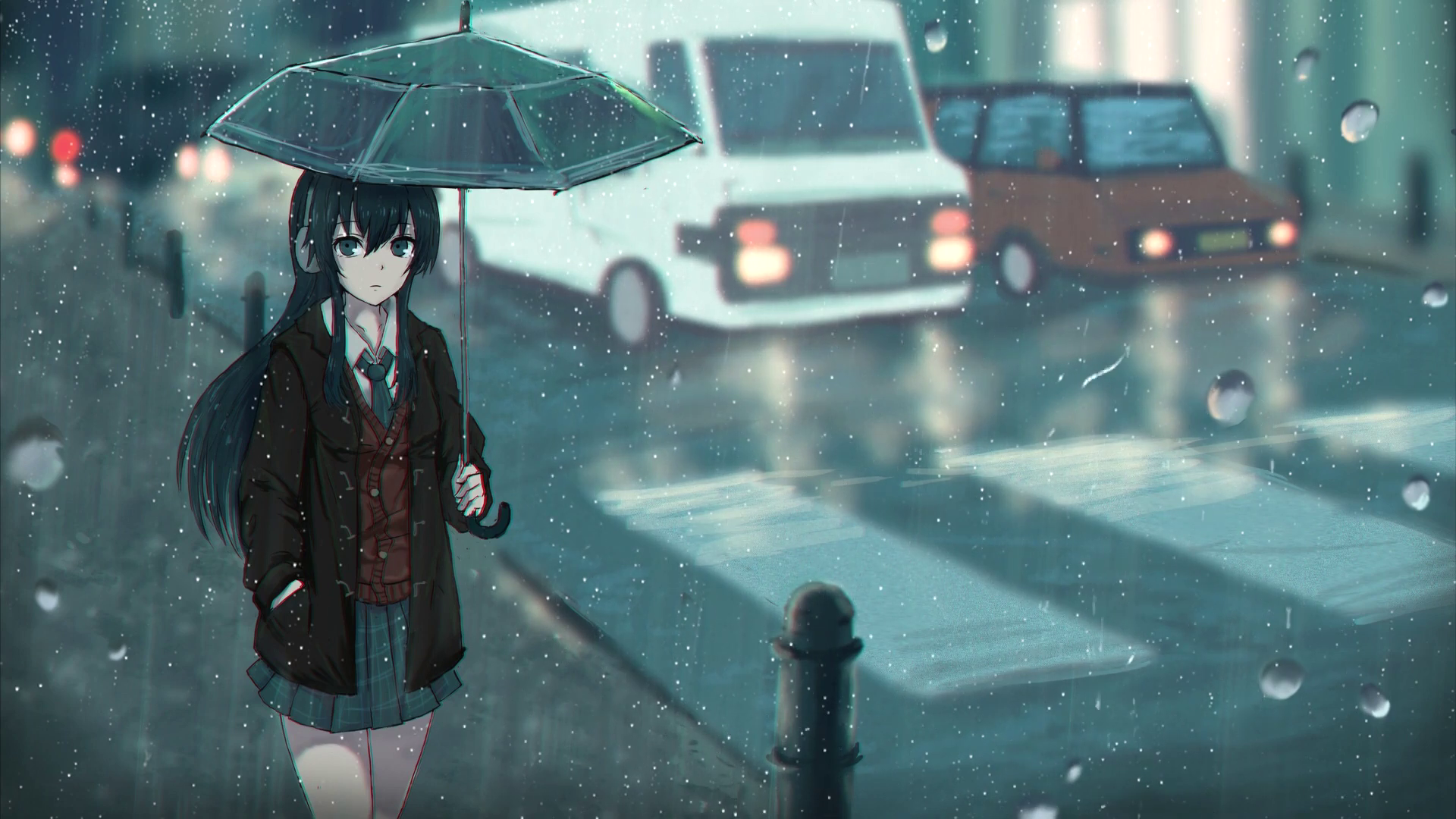 Rainy Anime Wallpapers