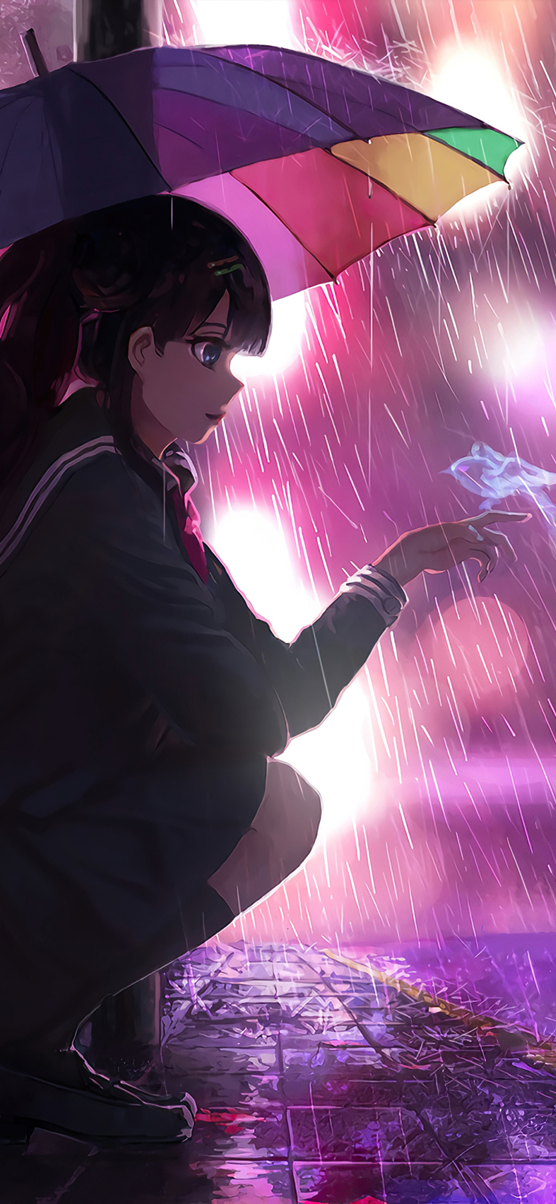 Rainy Anime Wallpapers