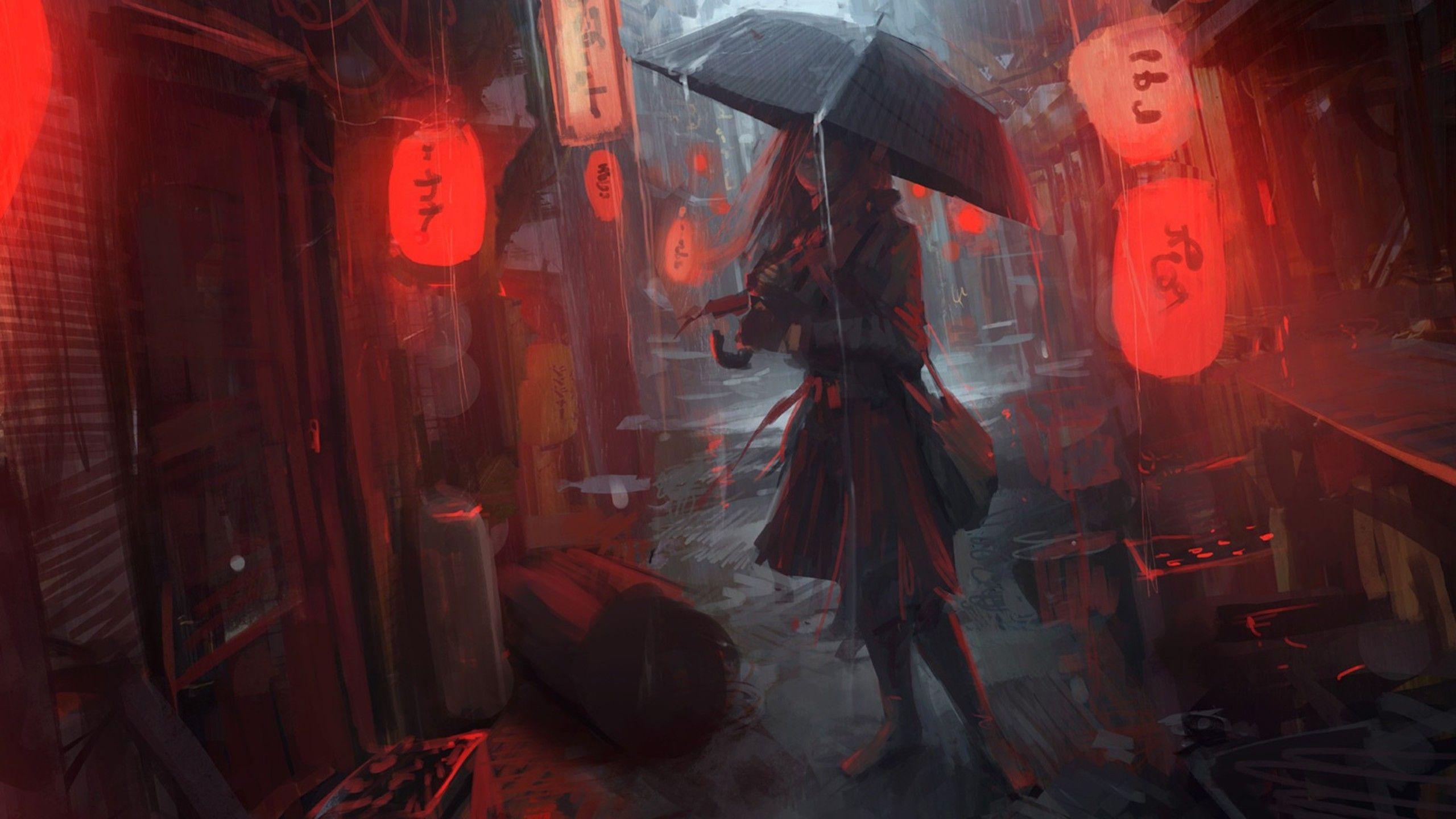 Rainy Anime Wallpapers