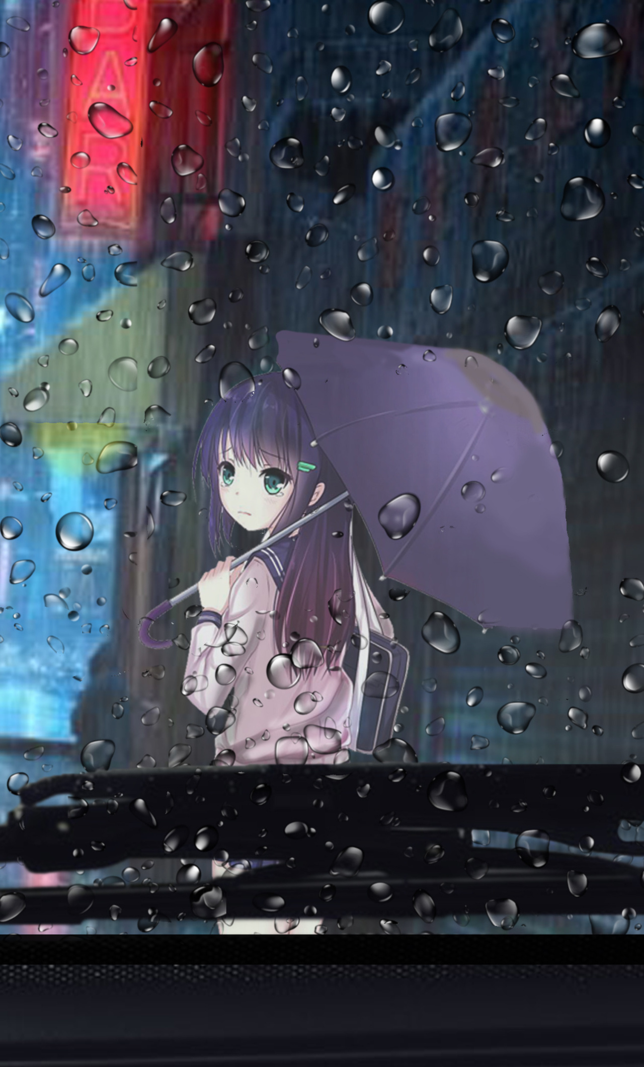 Rainy Anime Wallpapers