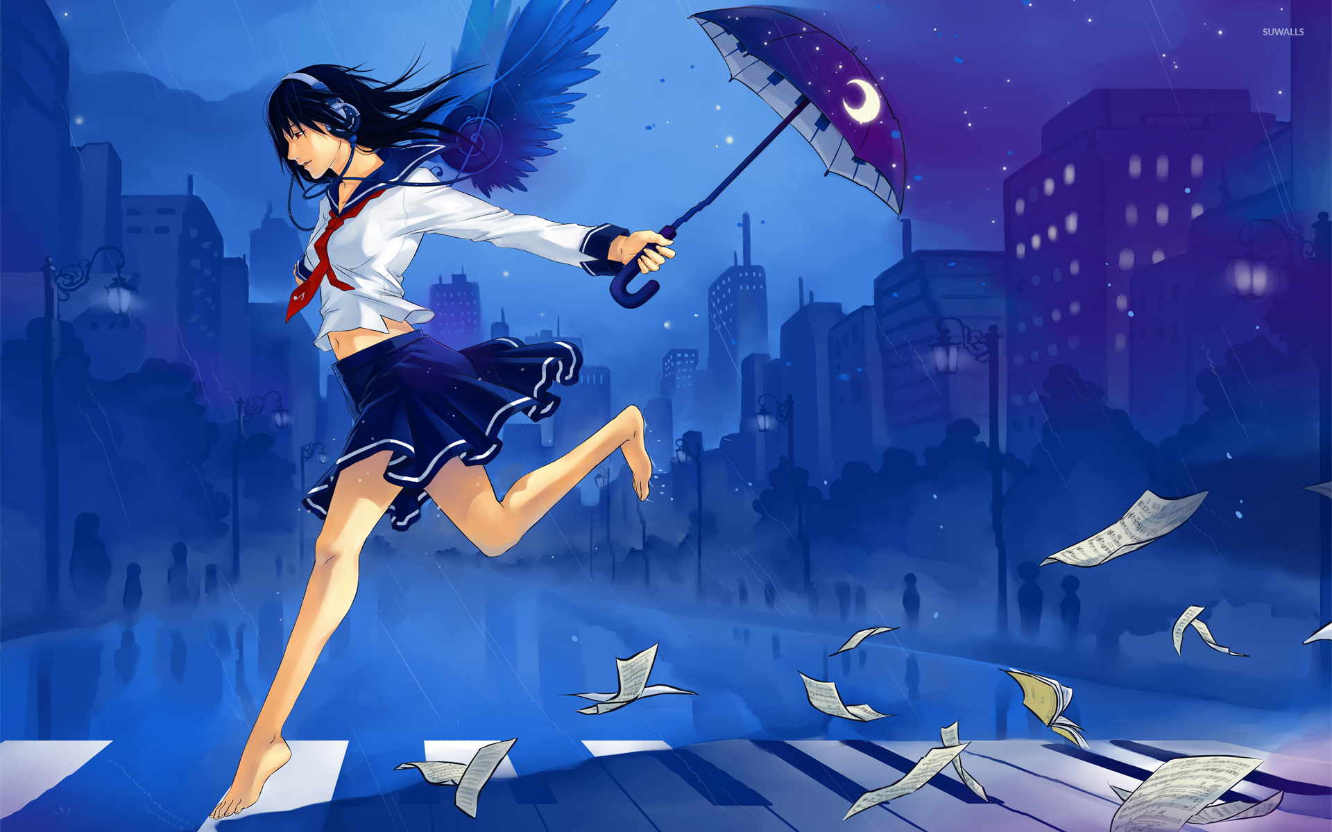 Rainy Anime Wallpapers