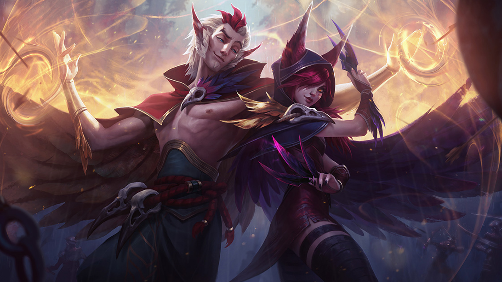 Rakan And Xayah Wallpapers