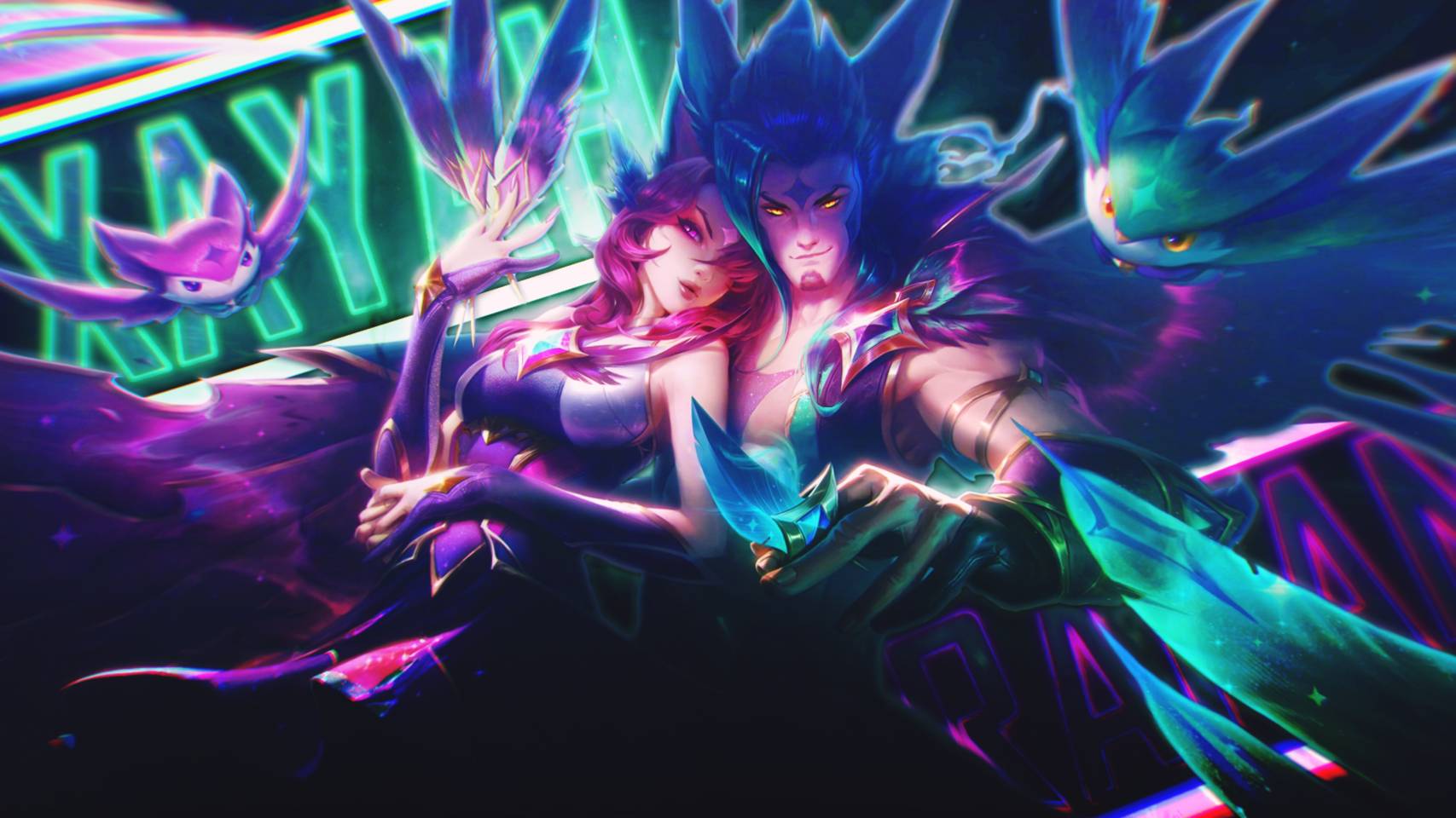 Rakan And Xayah Wallpapers