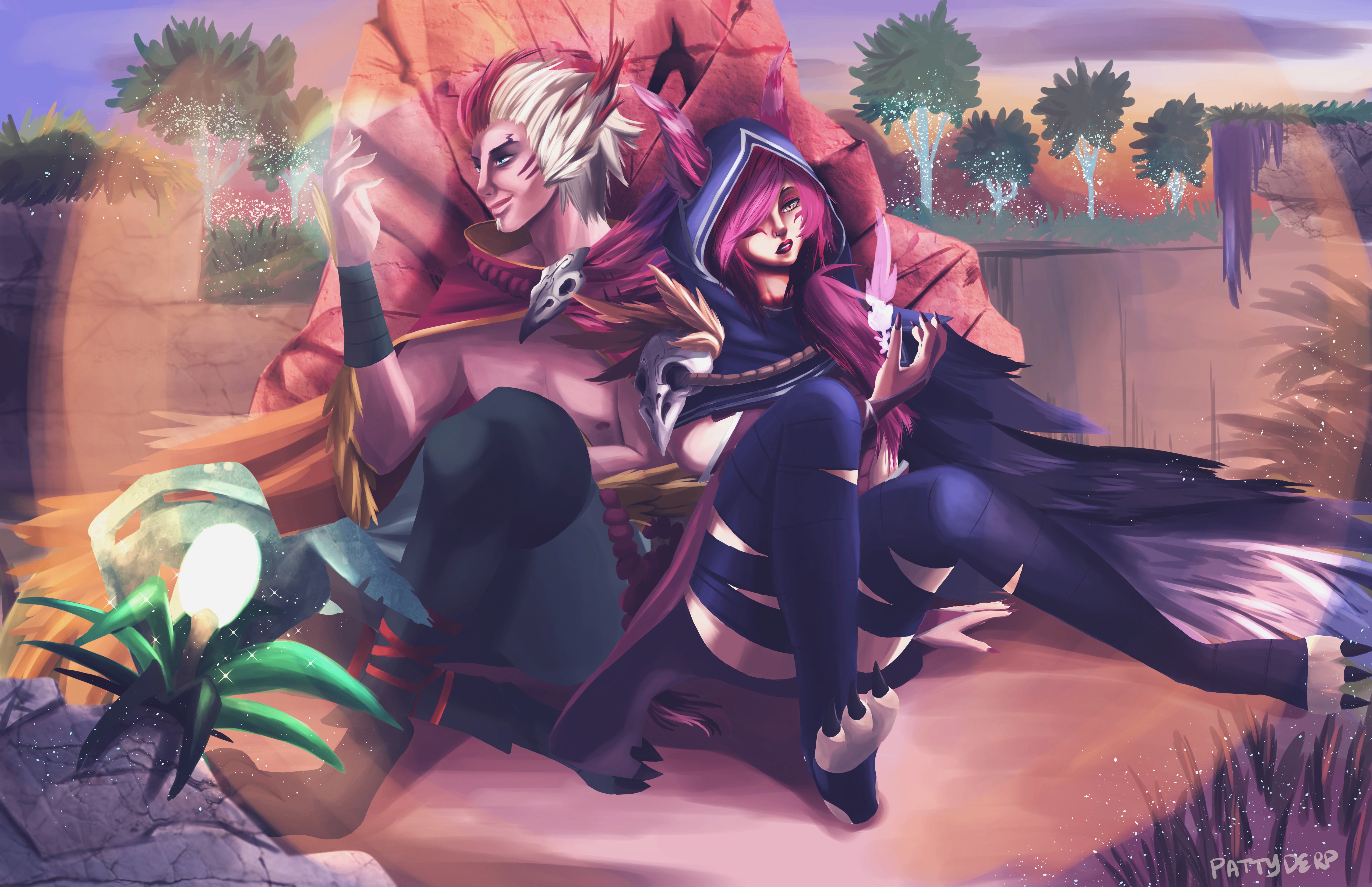 Rakan And Xayah Wallpapers