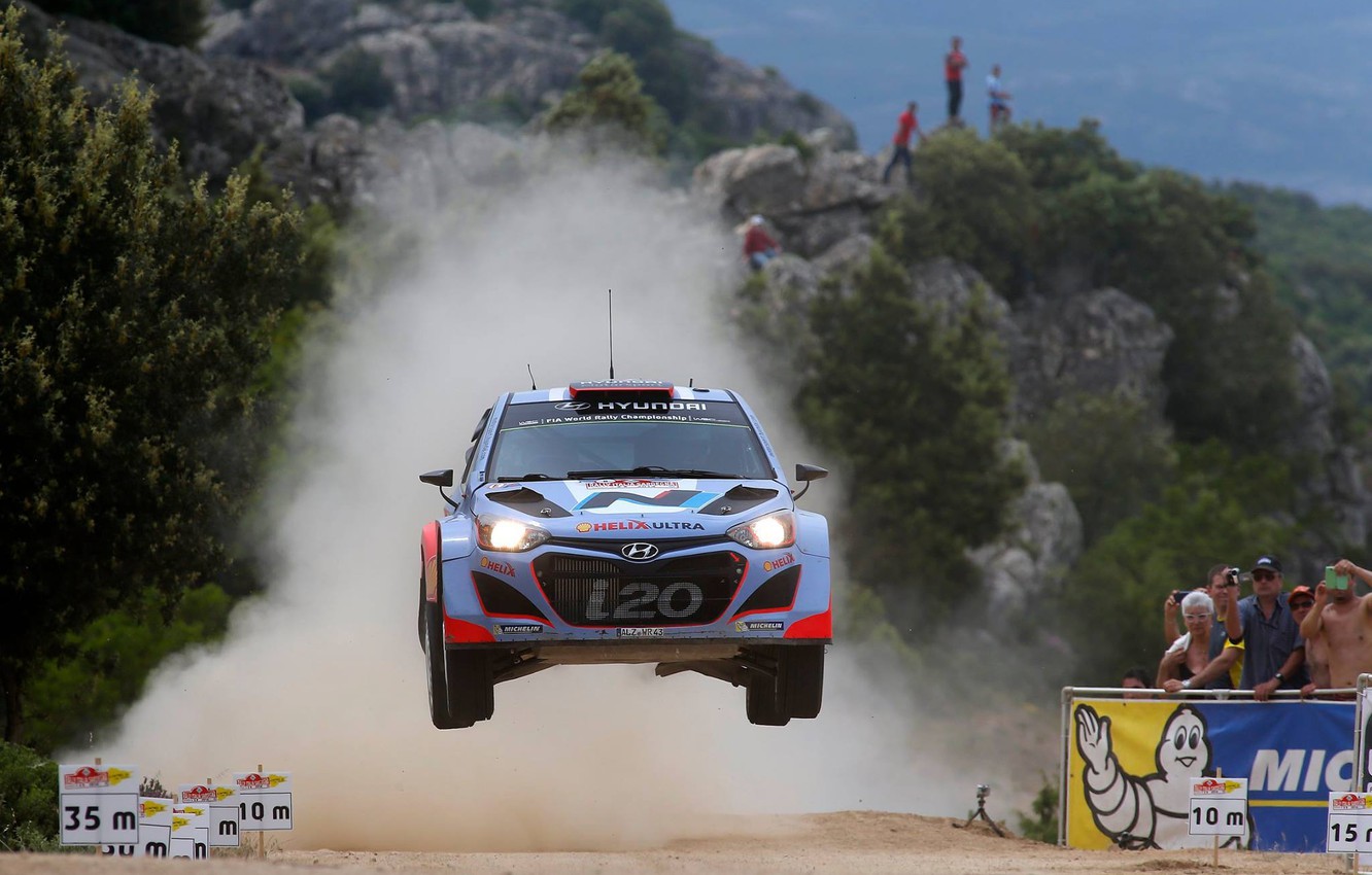 Rally Car Jump Wallpapers