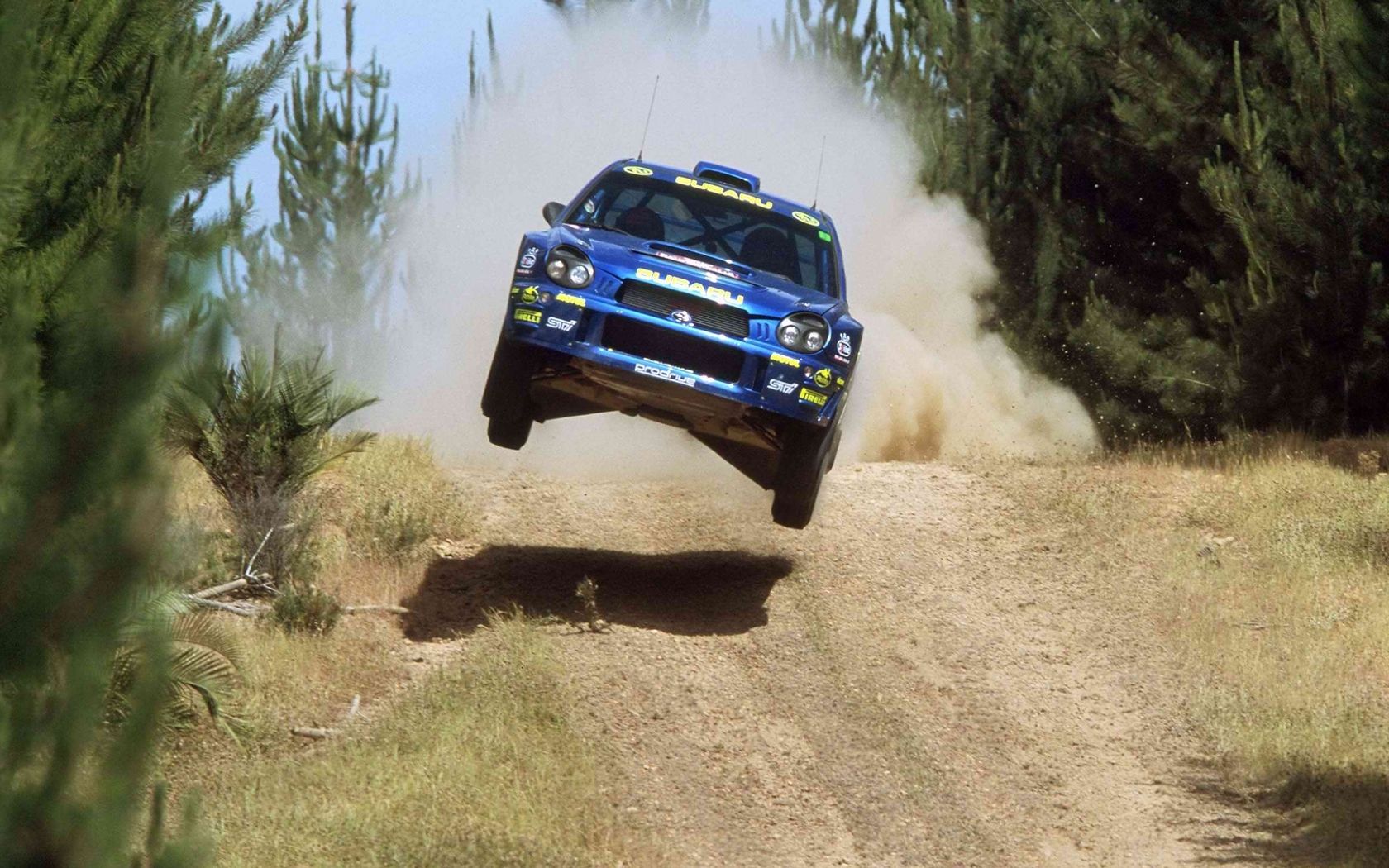 Rally Car Jump Wallpapers