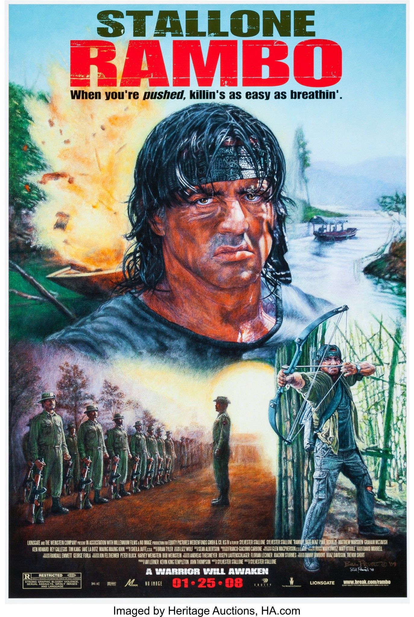 Rambo 4 Poster Wallpapers