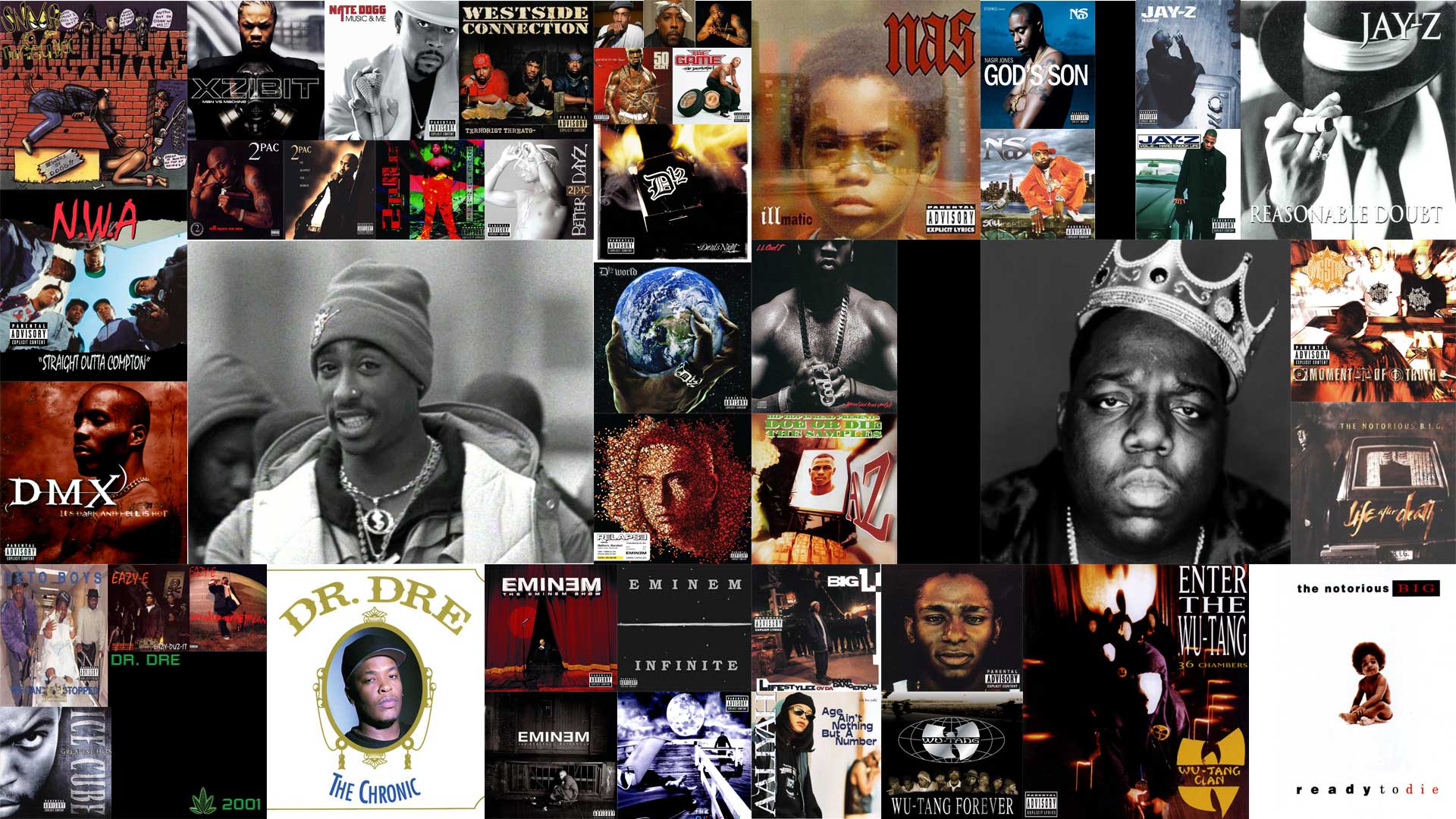 Rapper Collage Wallpapers