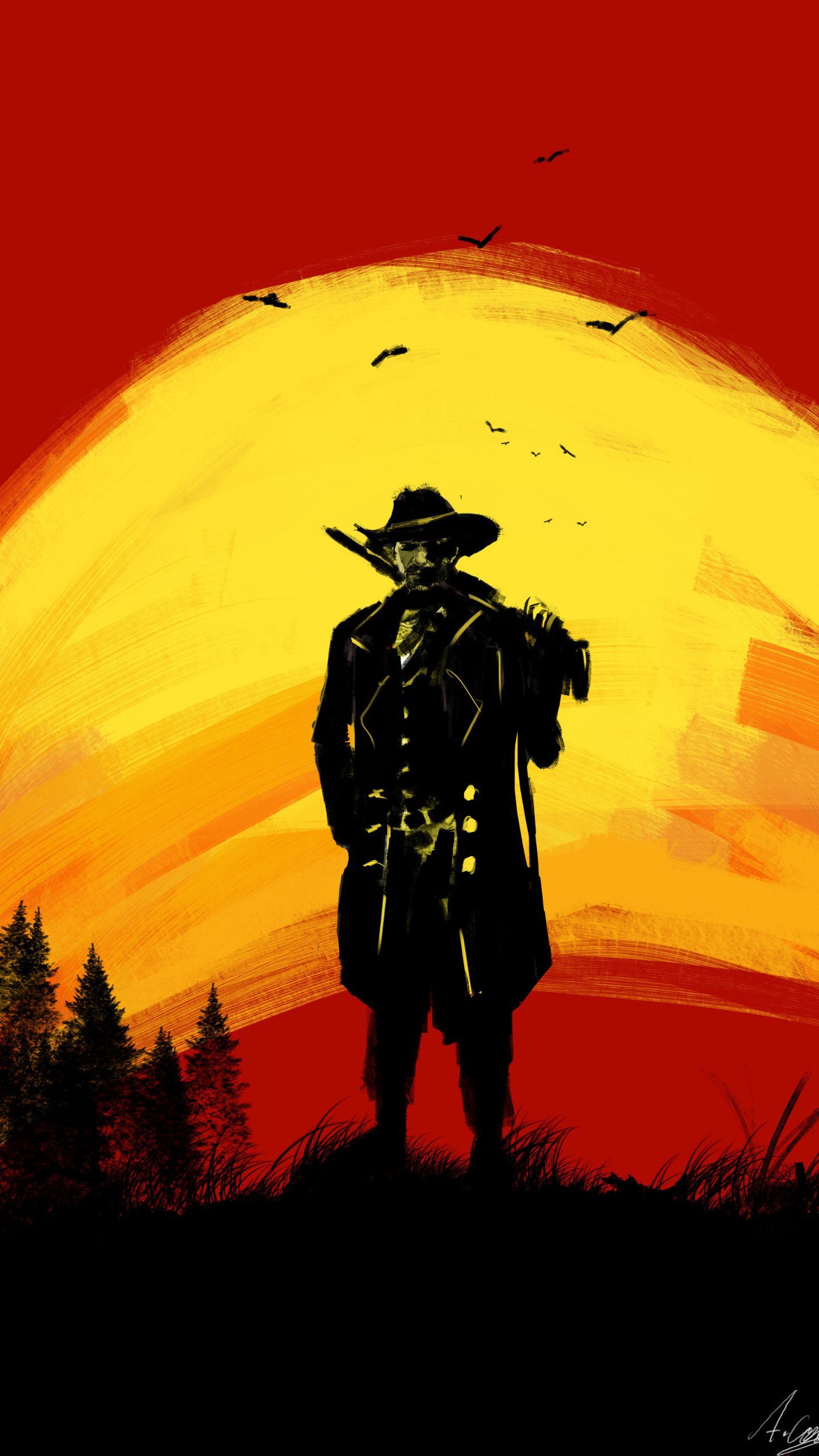 Rdr2 Phone Wallpapers