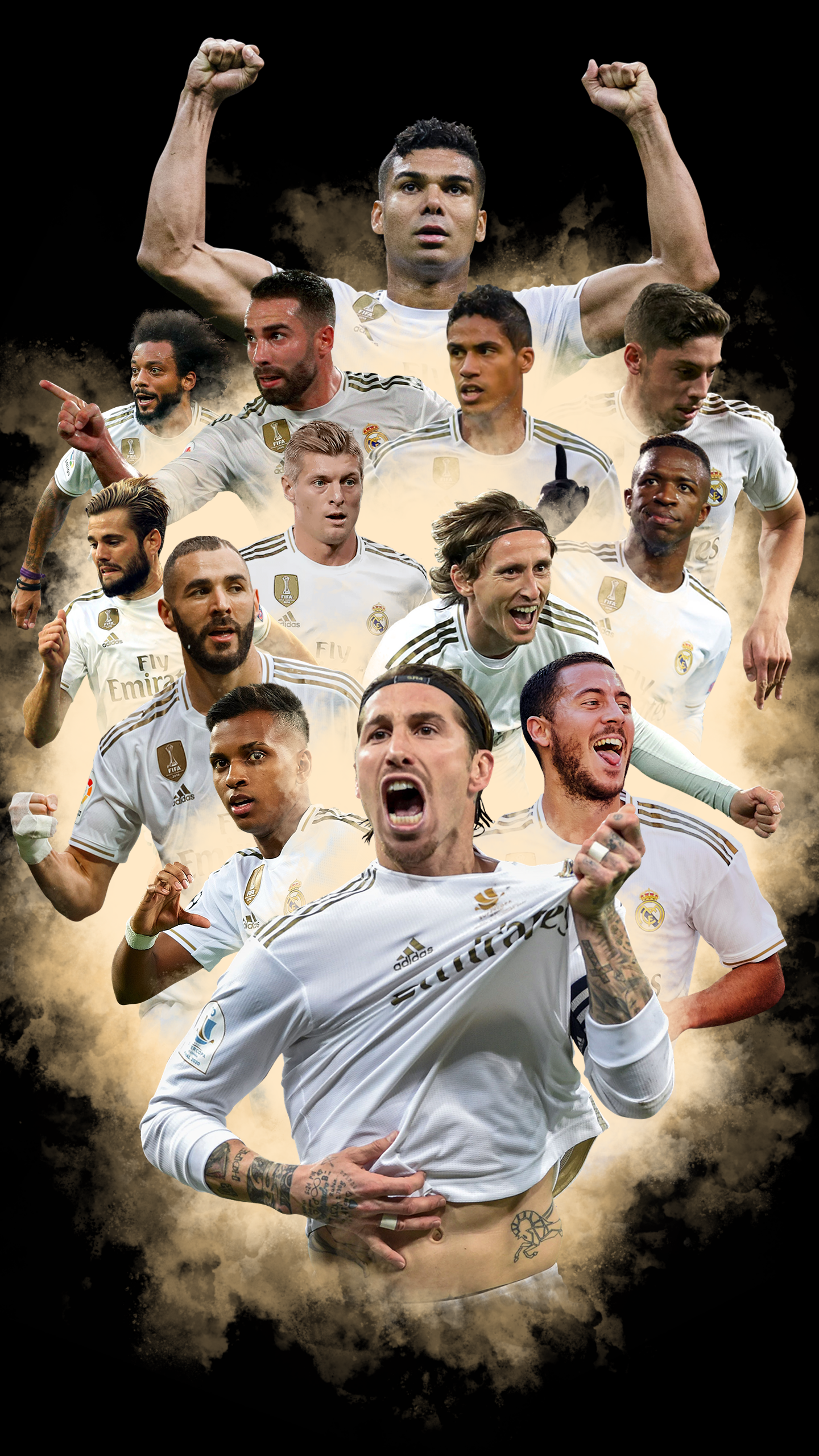 Real Madrid Team Wallpapers