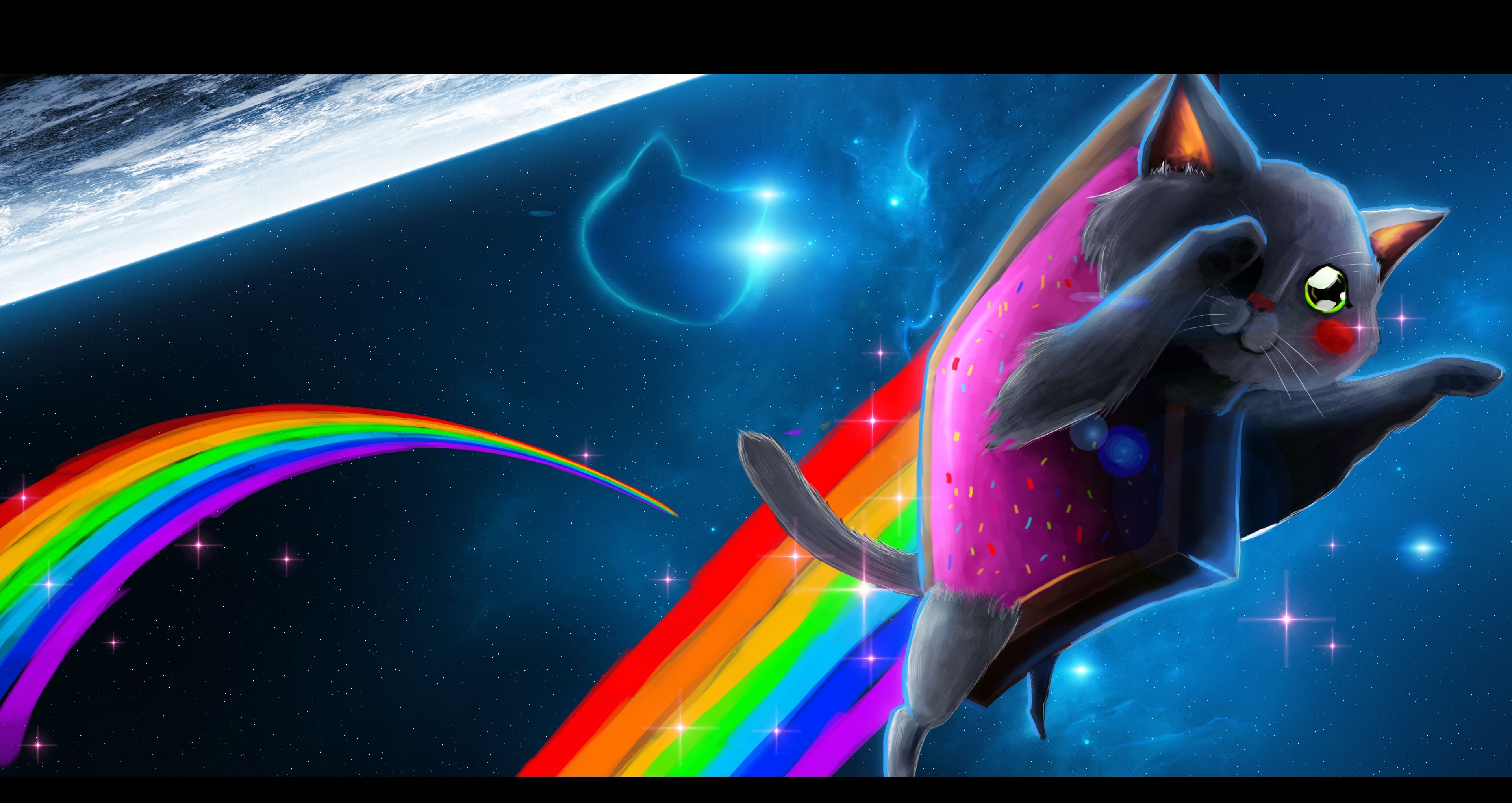 Real Rainbow Cat Wallpapers