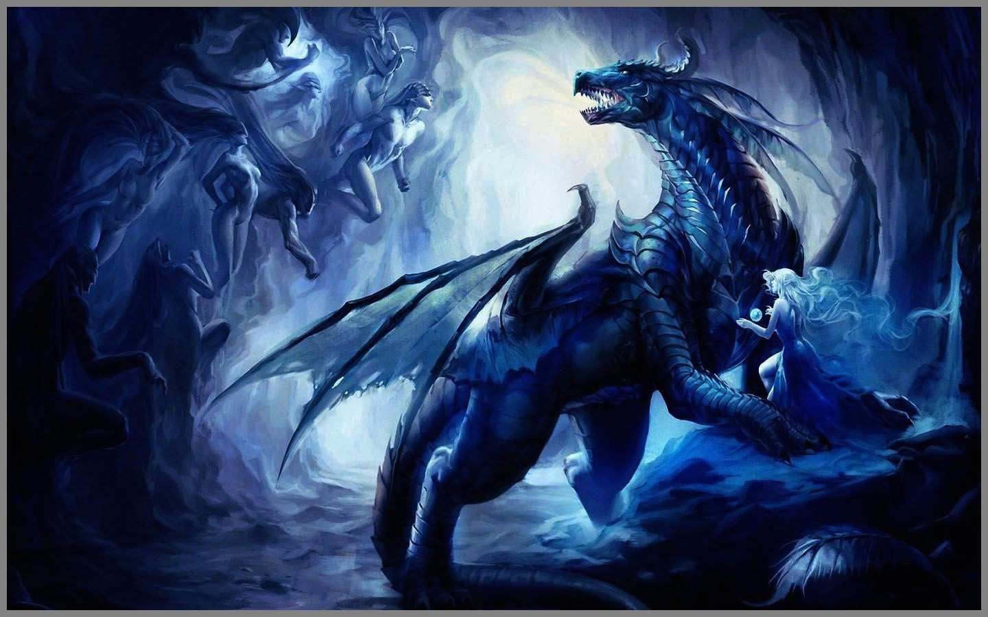 Realistic Beautiful Dragons Wallpapers