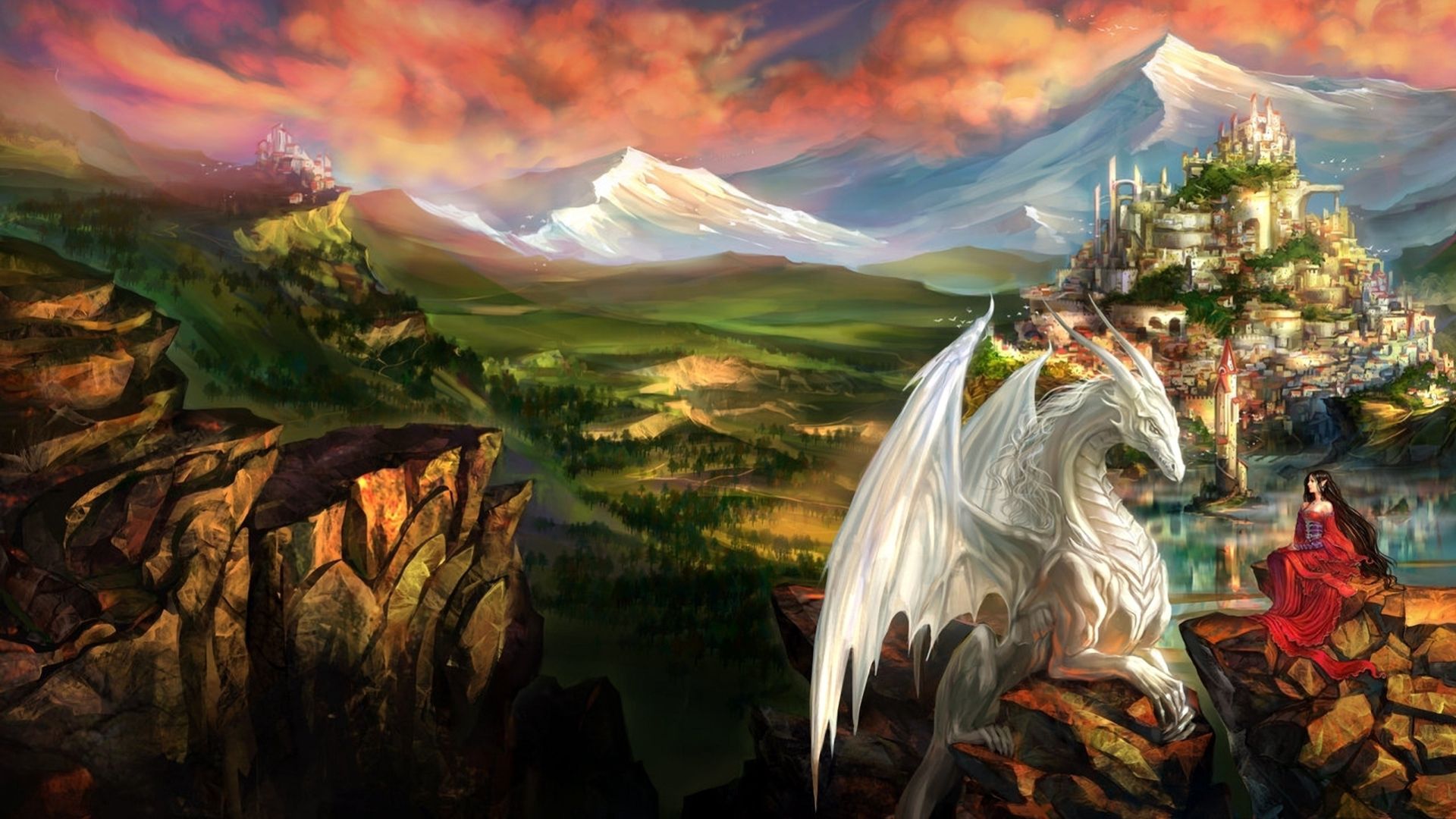 Realistic Beautiful Dragons Wallpapers