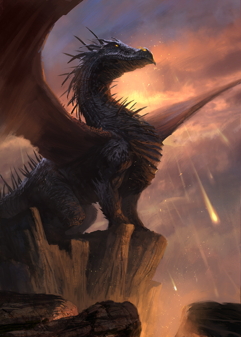 Realistic Beautiful Dragons Wallpapers