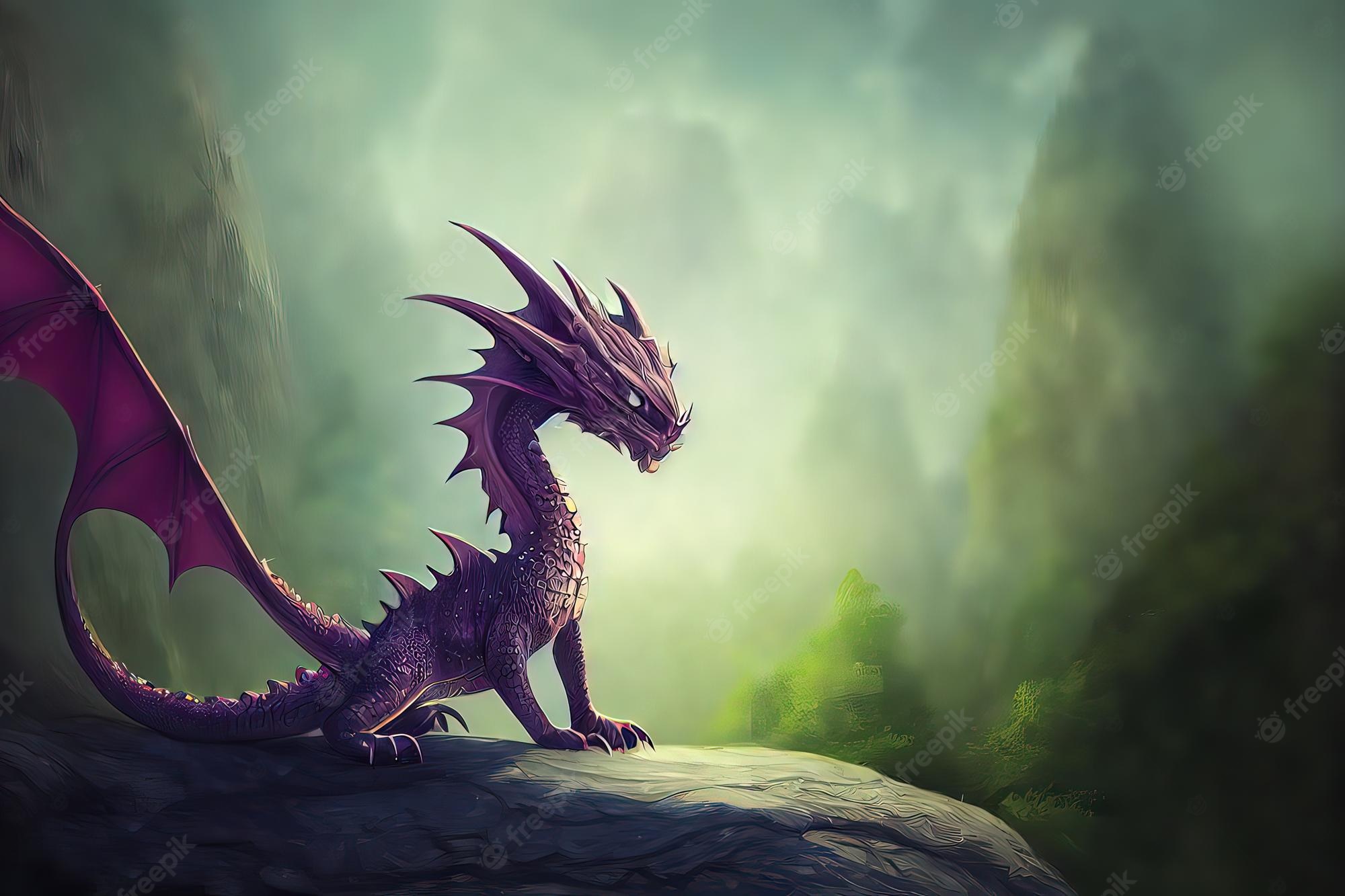 Realistic Beautiful Dragons Wallpapers