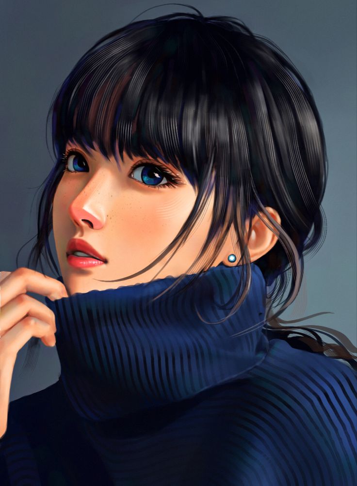 Realistic Manga Girl Wallpapers