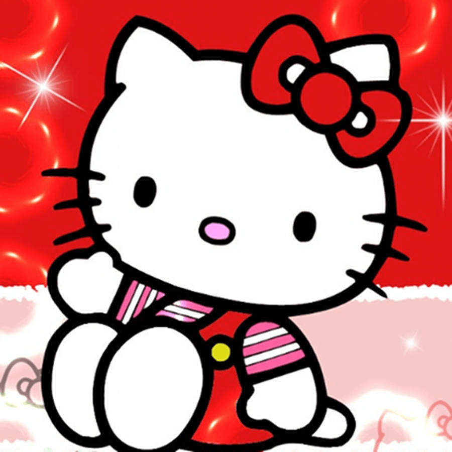 Red Hello Kitty Wallpapers