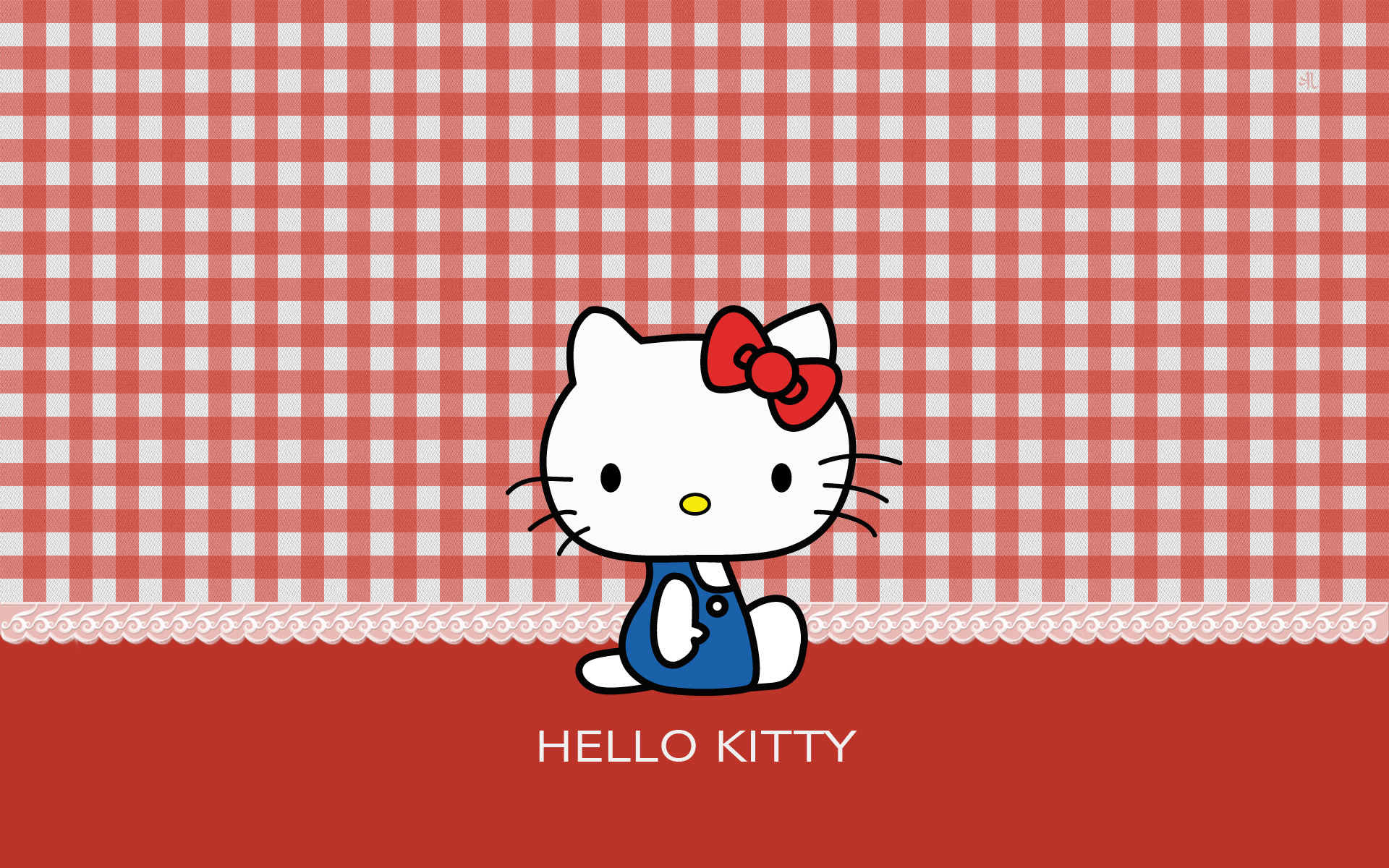 Red Hello Kitty Wallpapers