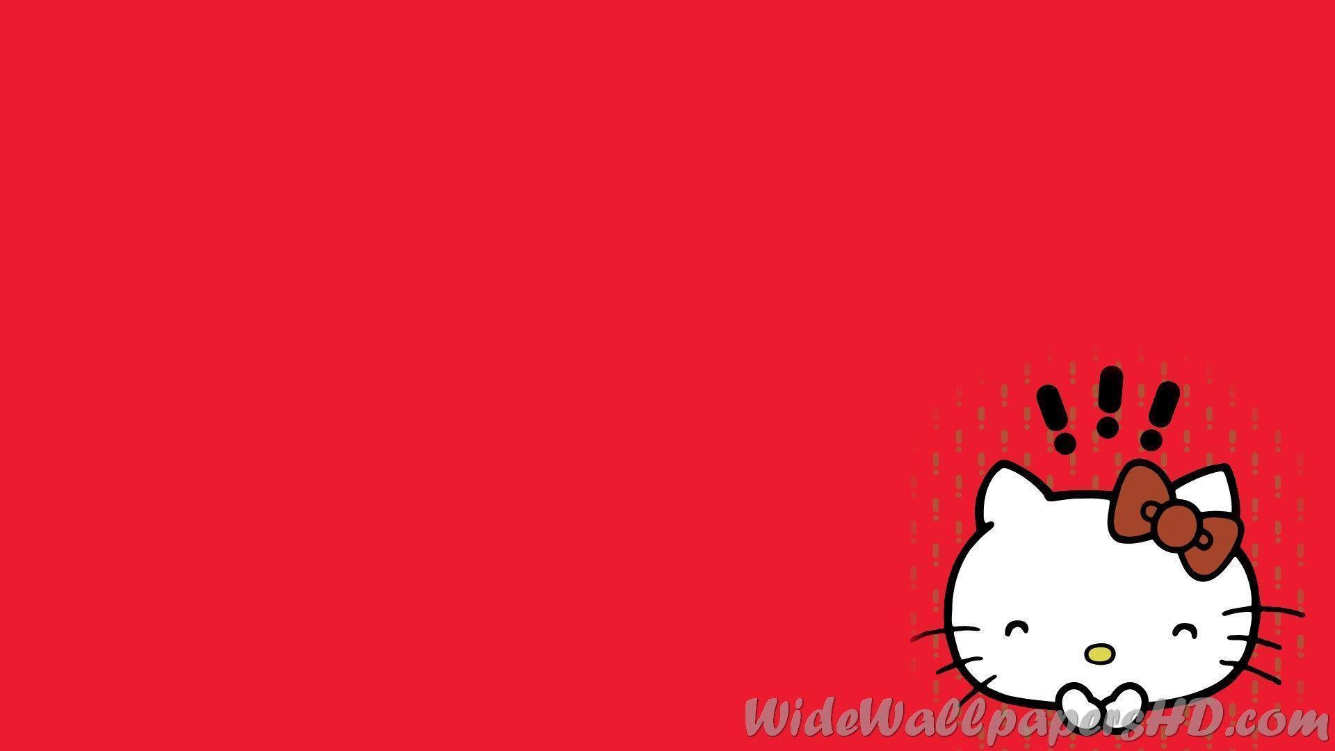 Red Hello Kitty Wallpapers