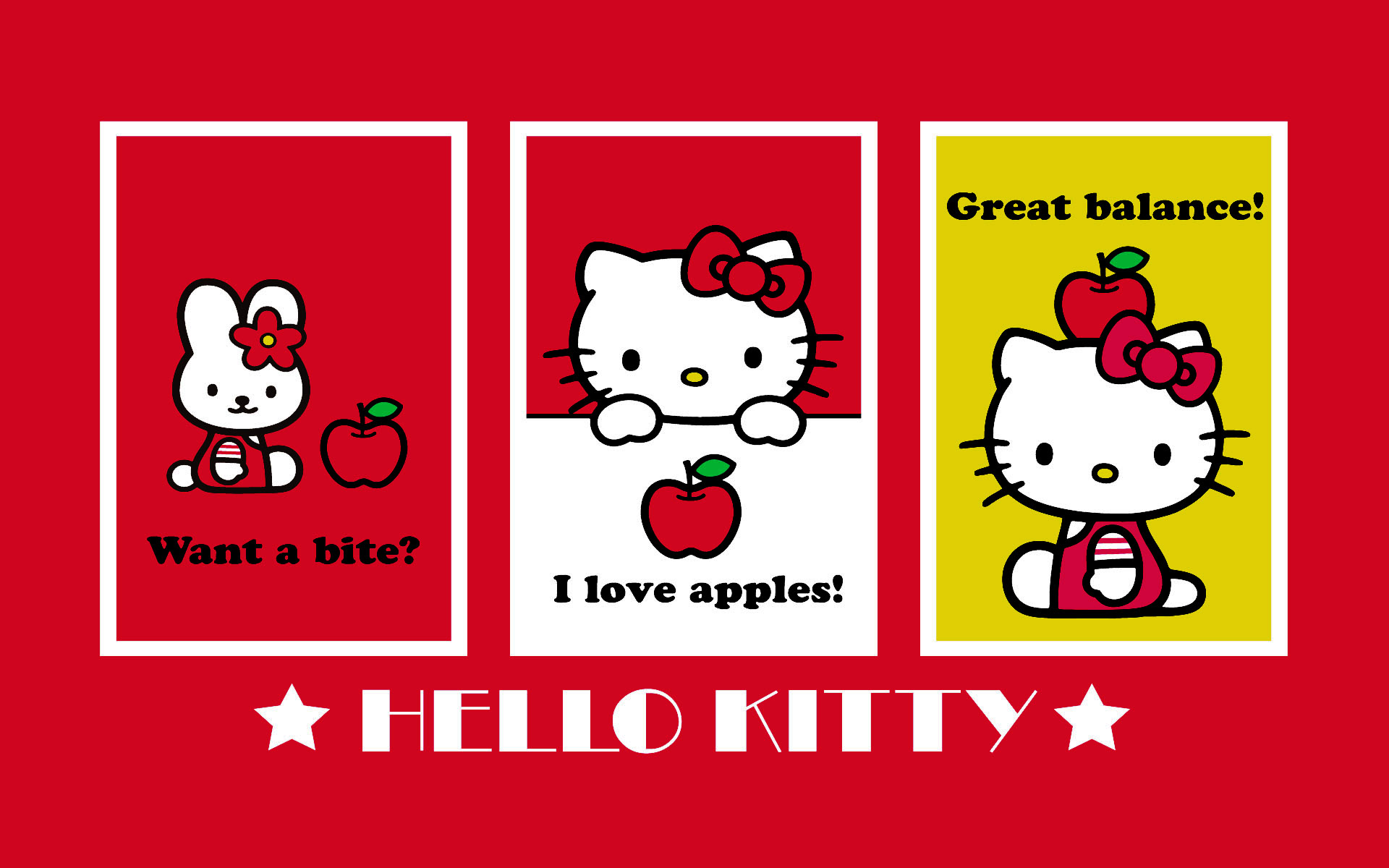 Red Hello Kitty Wallpapers