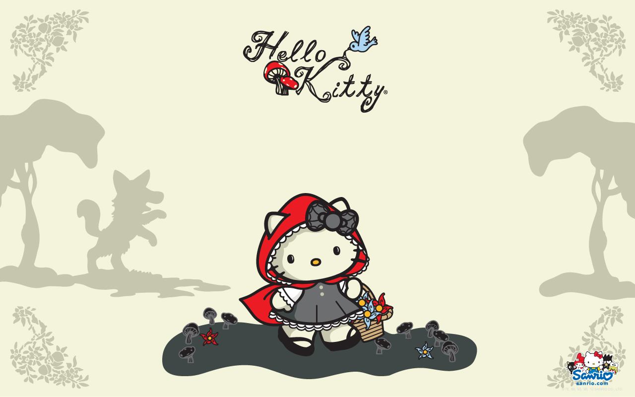 Red Hello Kitty Wallpapers