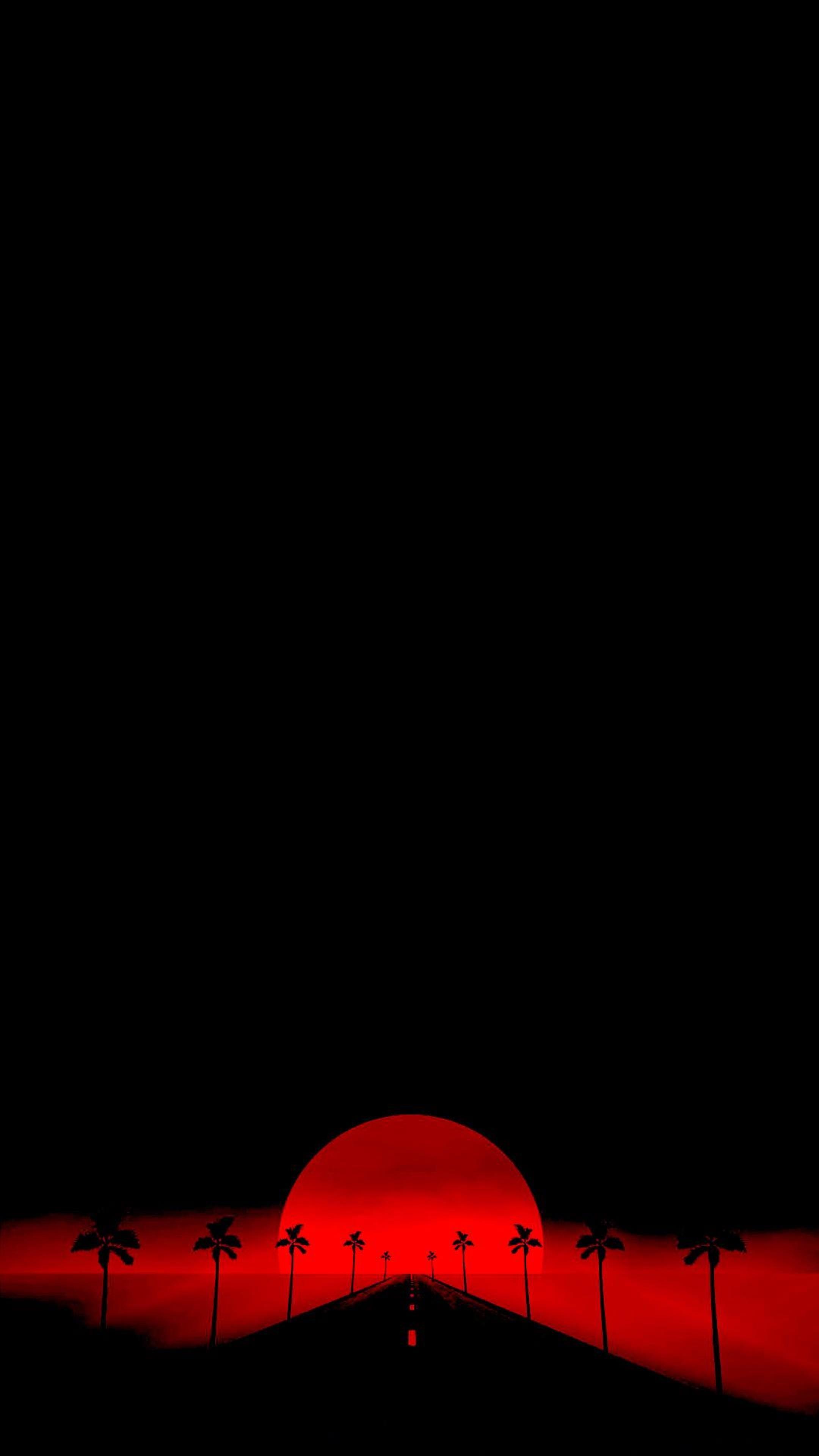 Red Minimalist Wallpapers