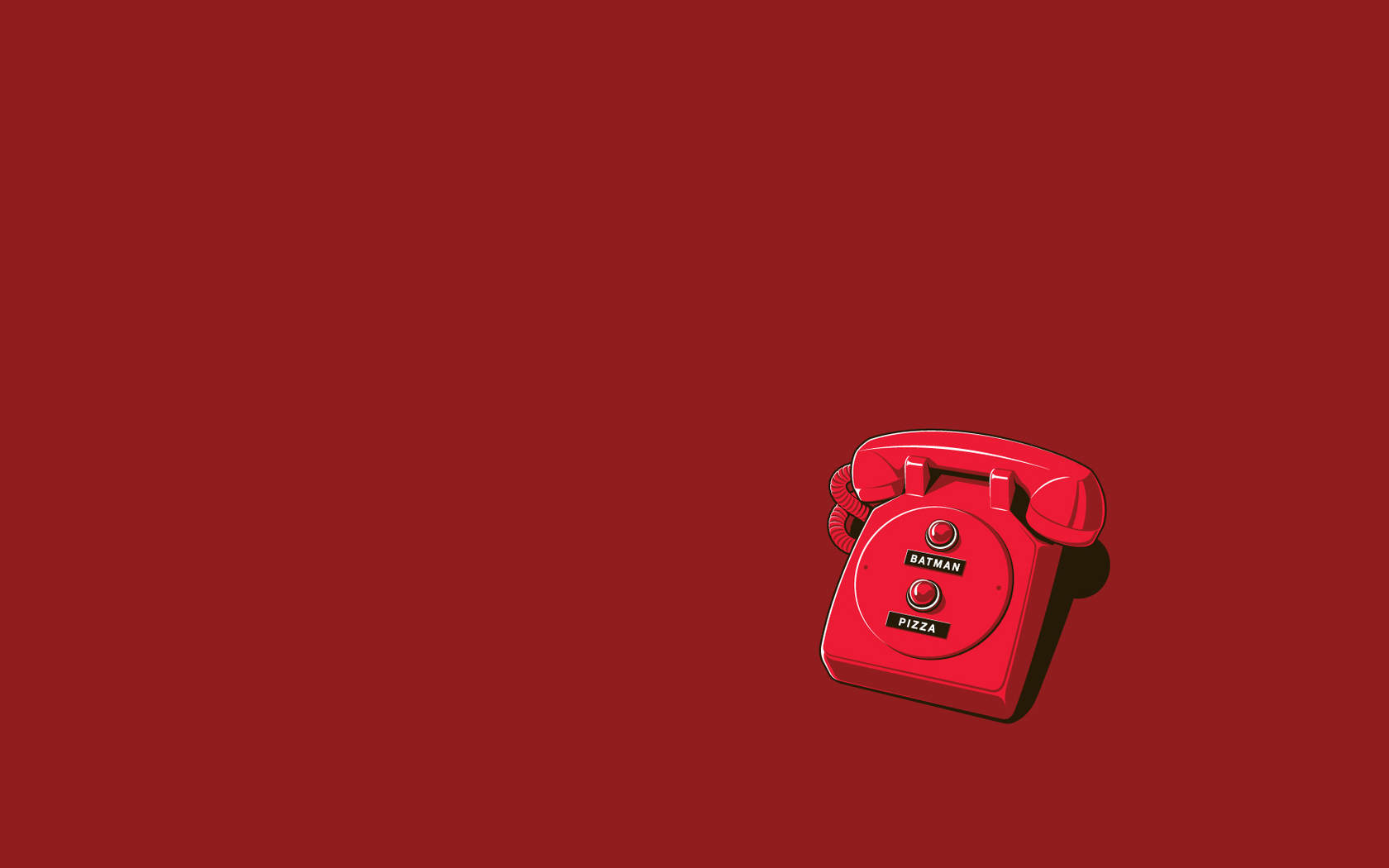 Red Minimalist Wallpapers