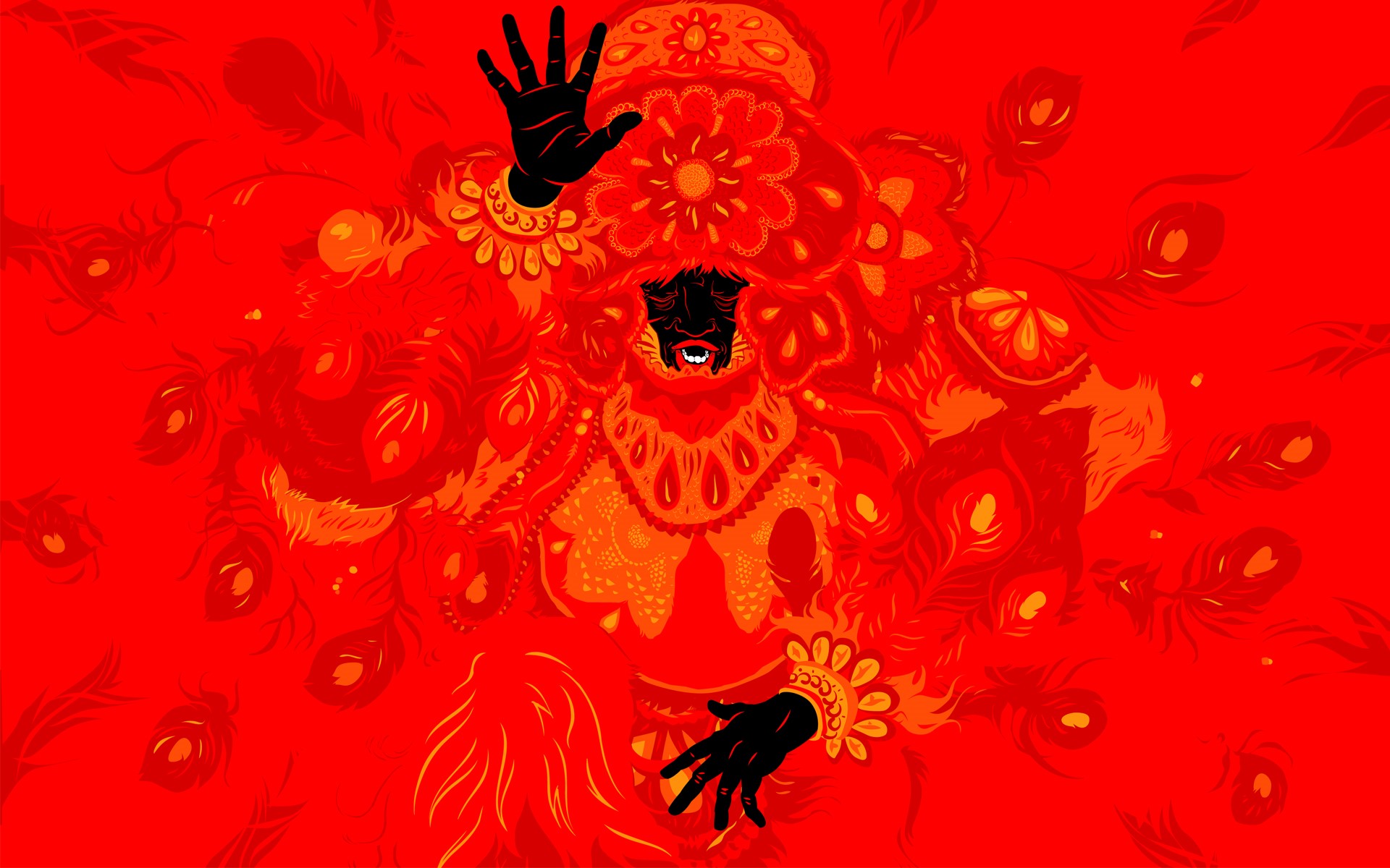 Red Trippy Wallpapers