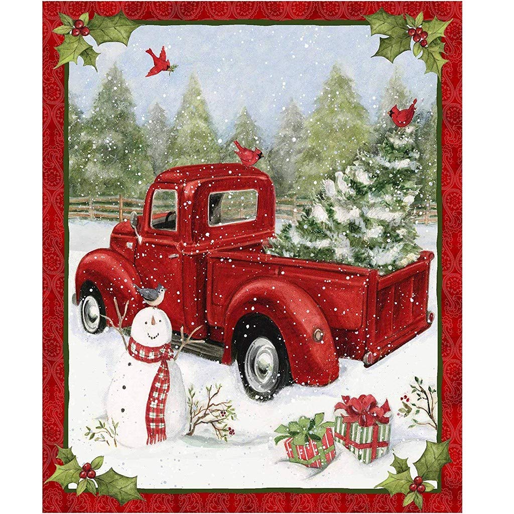 Red Truck Christmas Wallpapers